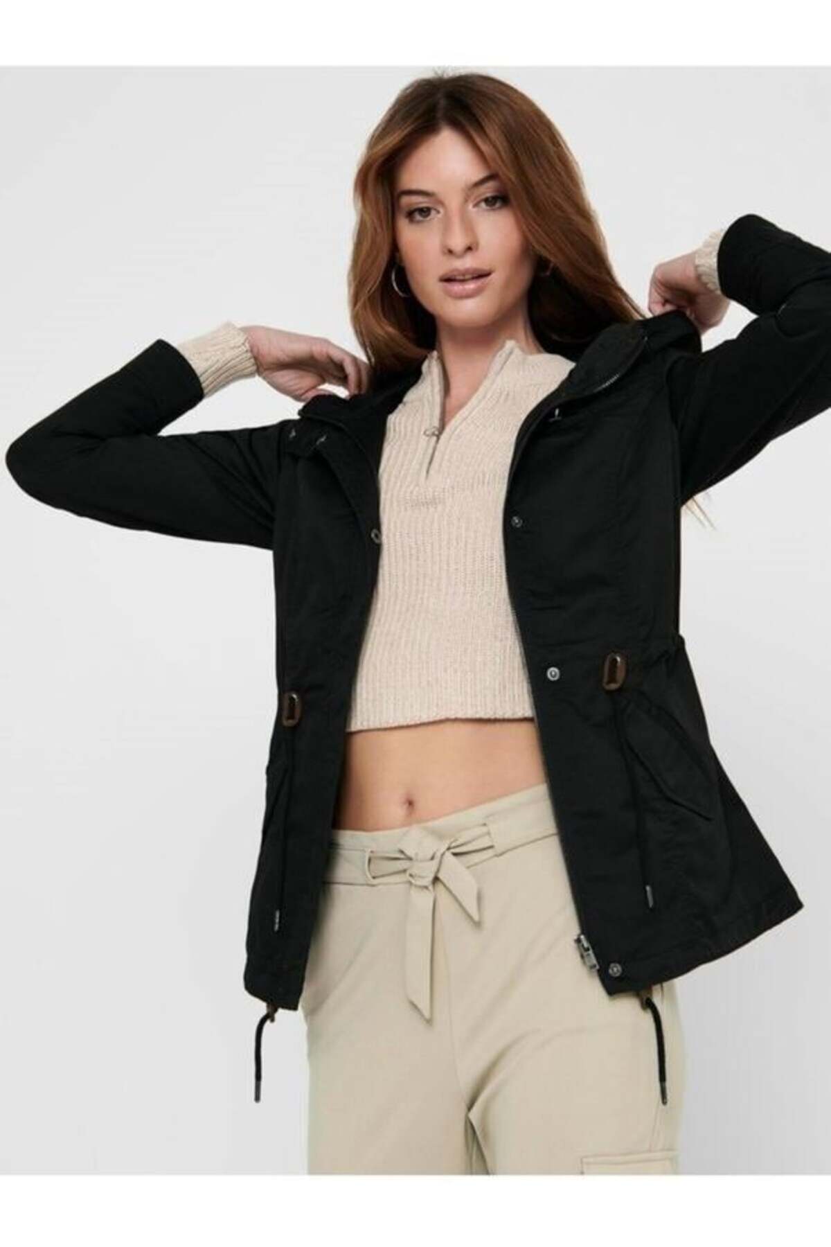 Onllorca Canvas Parka Cc Otw Noos 15216452 Black