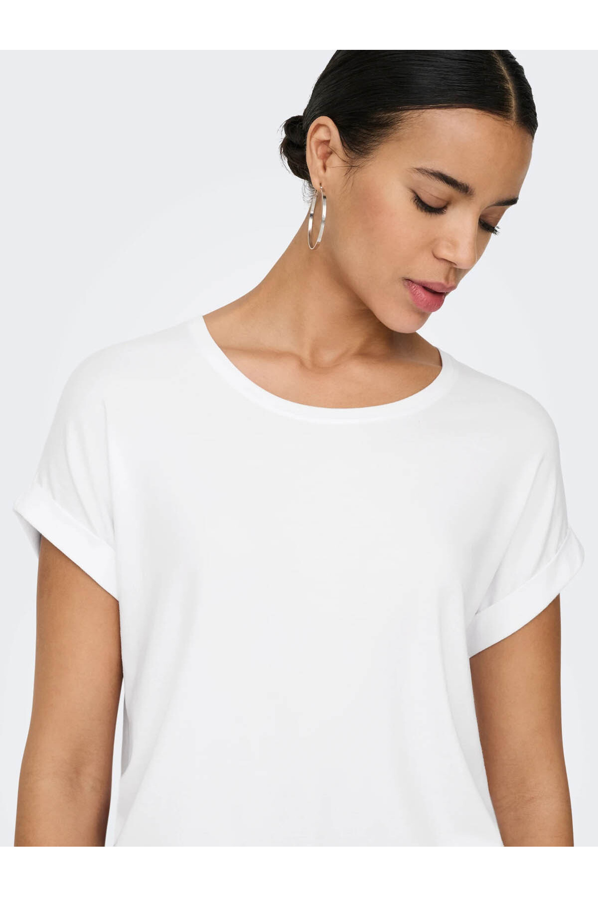 Onlmoster Beyaz Kadın T-Shirt 15106662