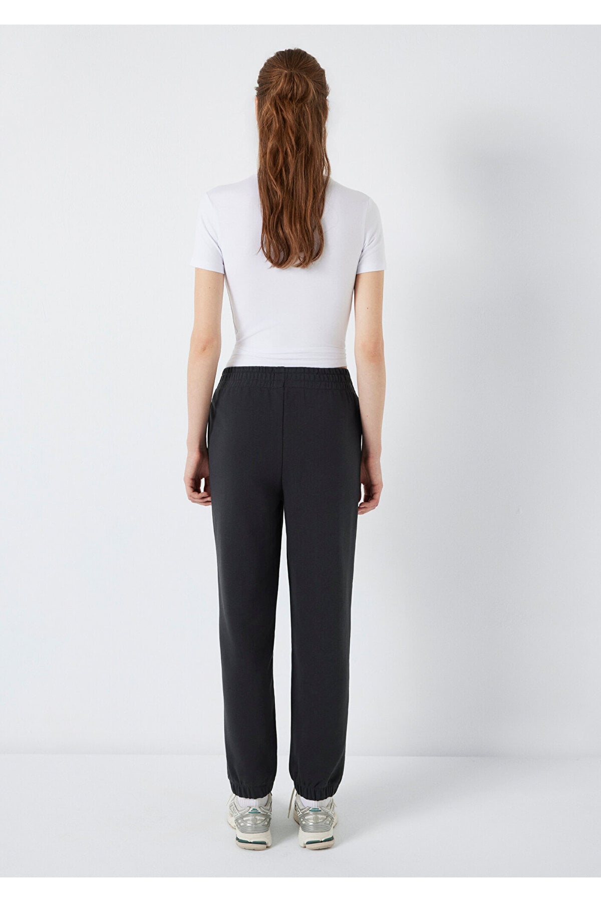 Örme Pantolon Maroon Banner