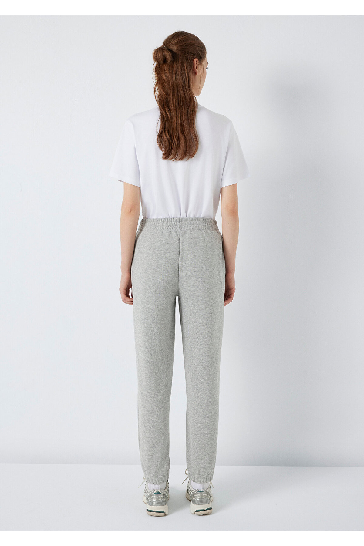 Örme Pantolon Maroon Banner