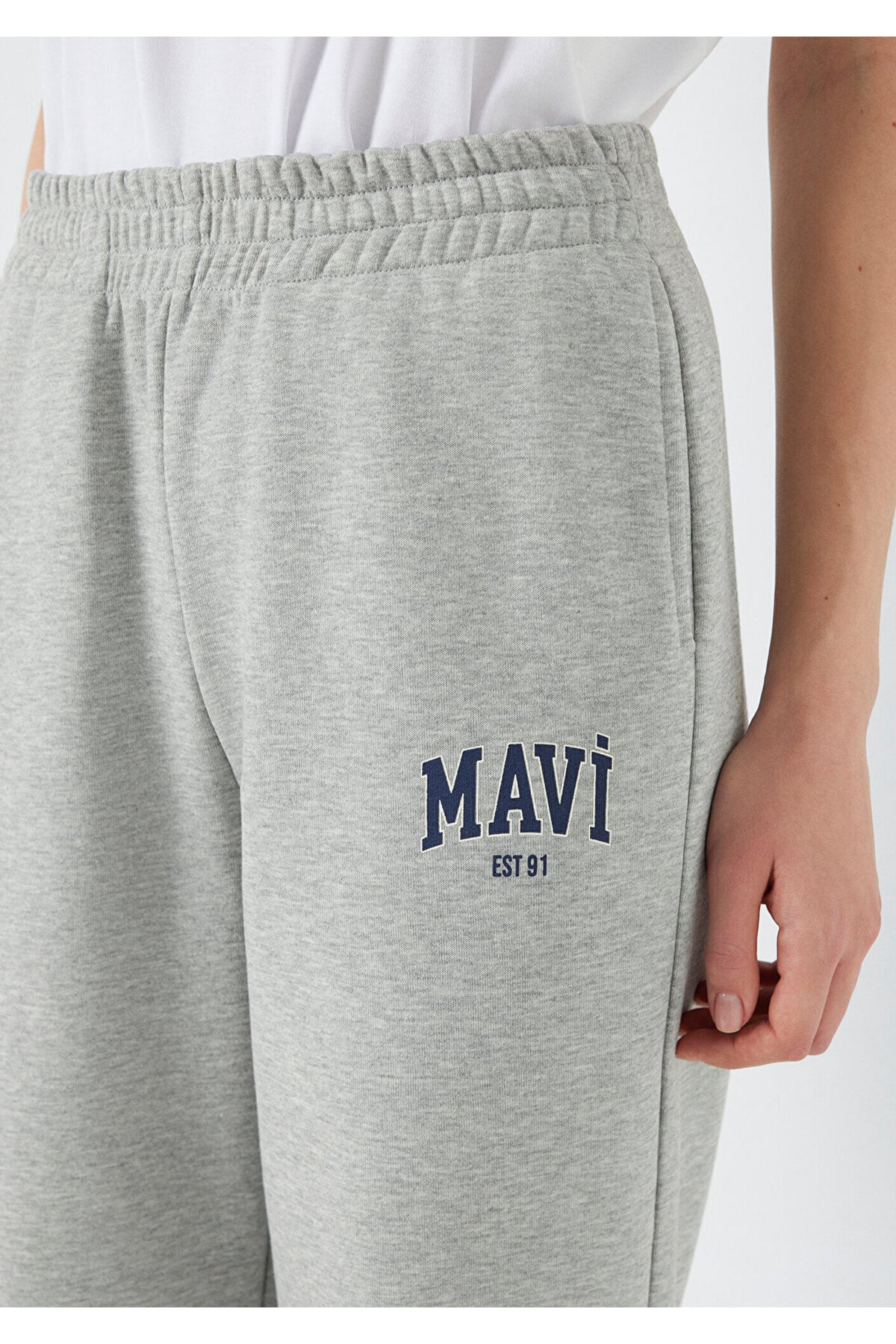 Örme Pantolon Maroon Banner