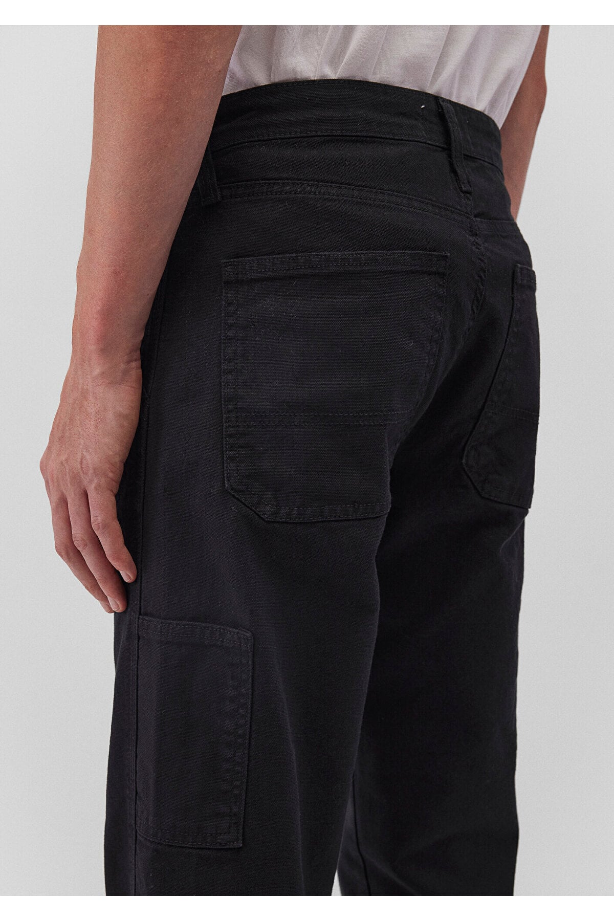 Oxford MV91 Street Siyah Kanvas Denim Jean Pantolon 0010069-88531