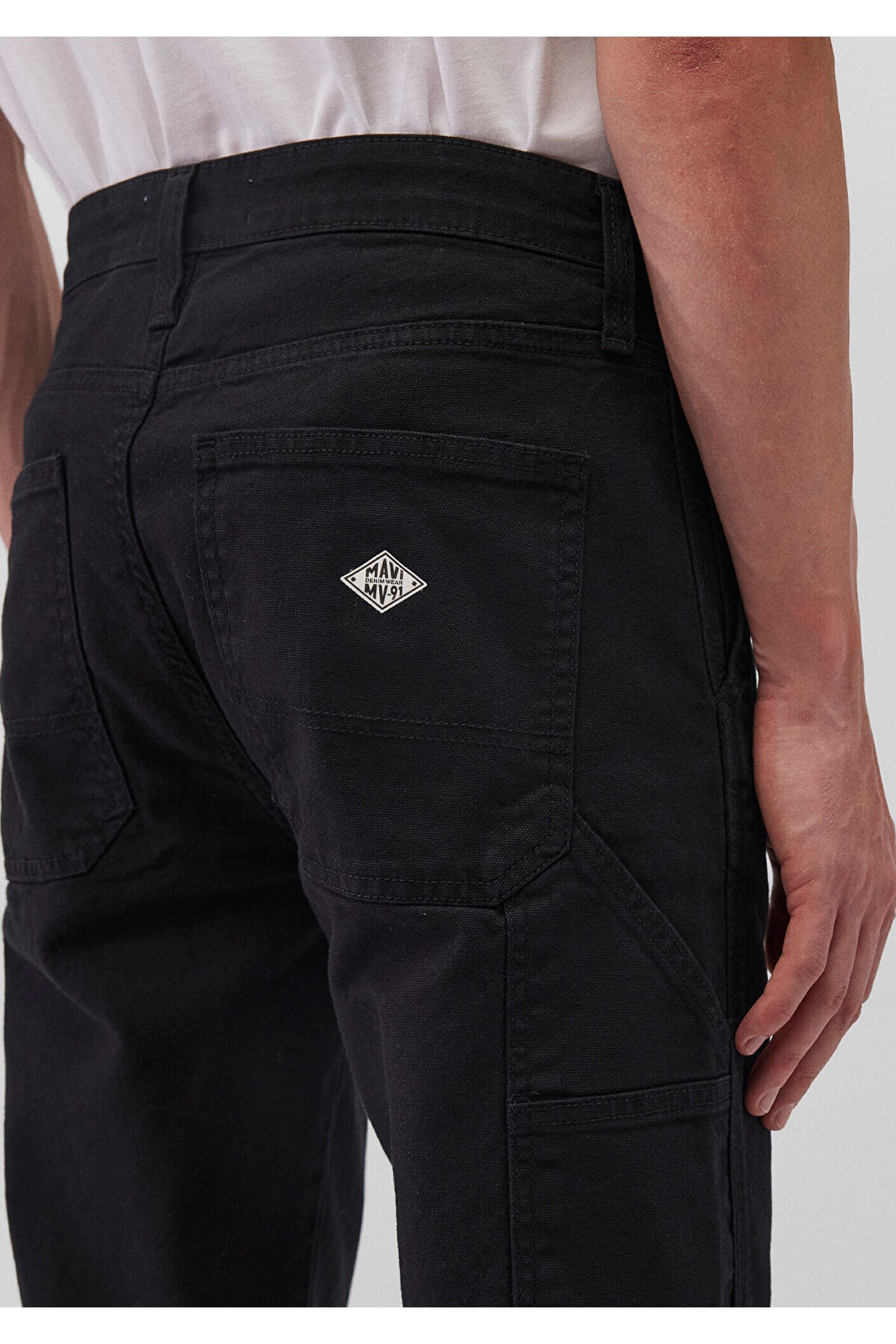 Oxford MV91 Street Siyah Kanvas Denim Jean Pantolon 0010069-88531