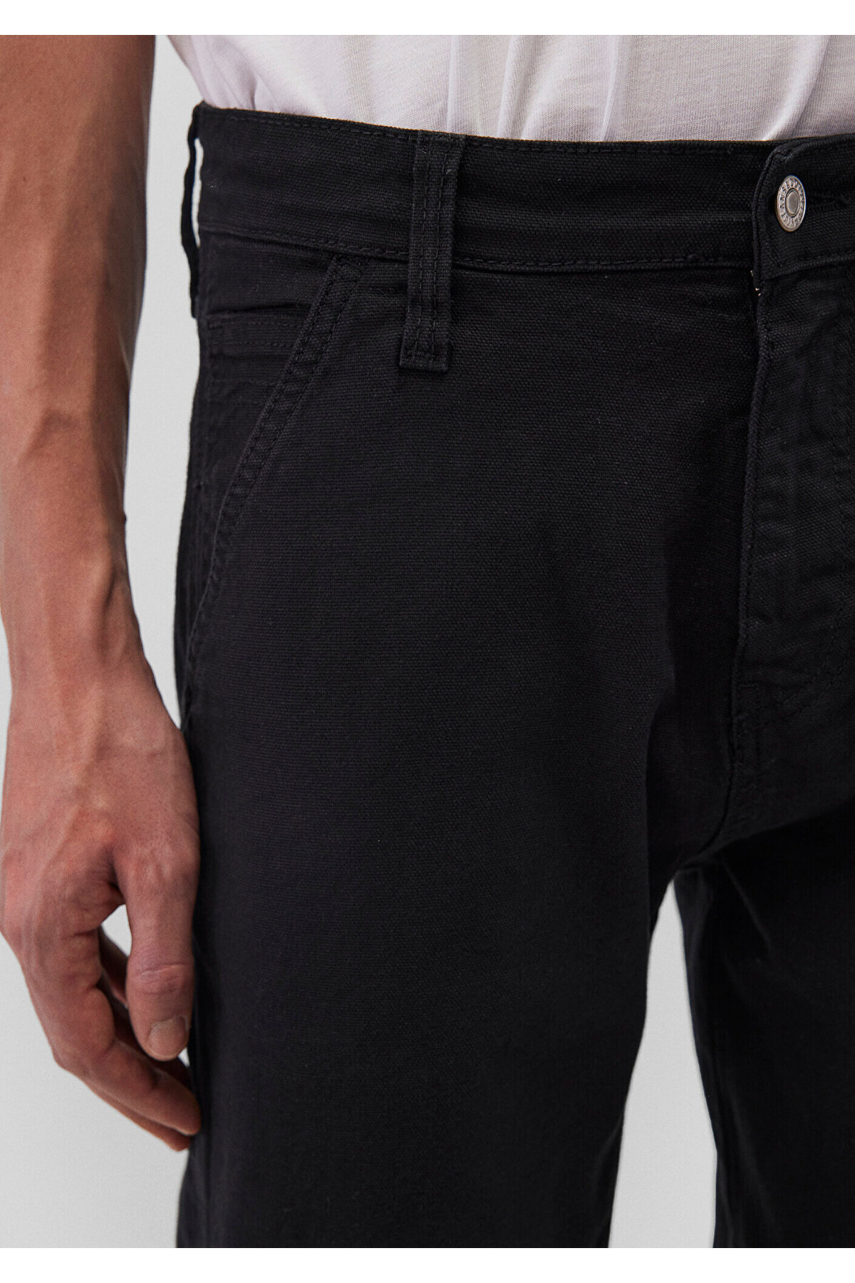 Oxford MV91 Street Siyah Kanvas Denim Jean Pantolon 0010069-88531