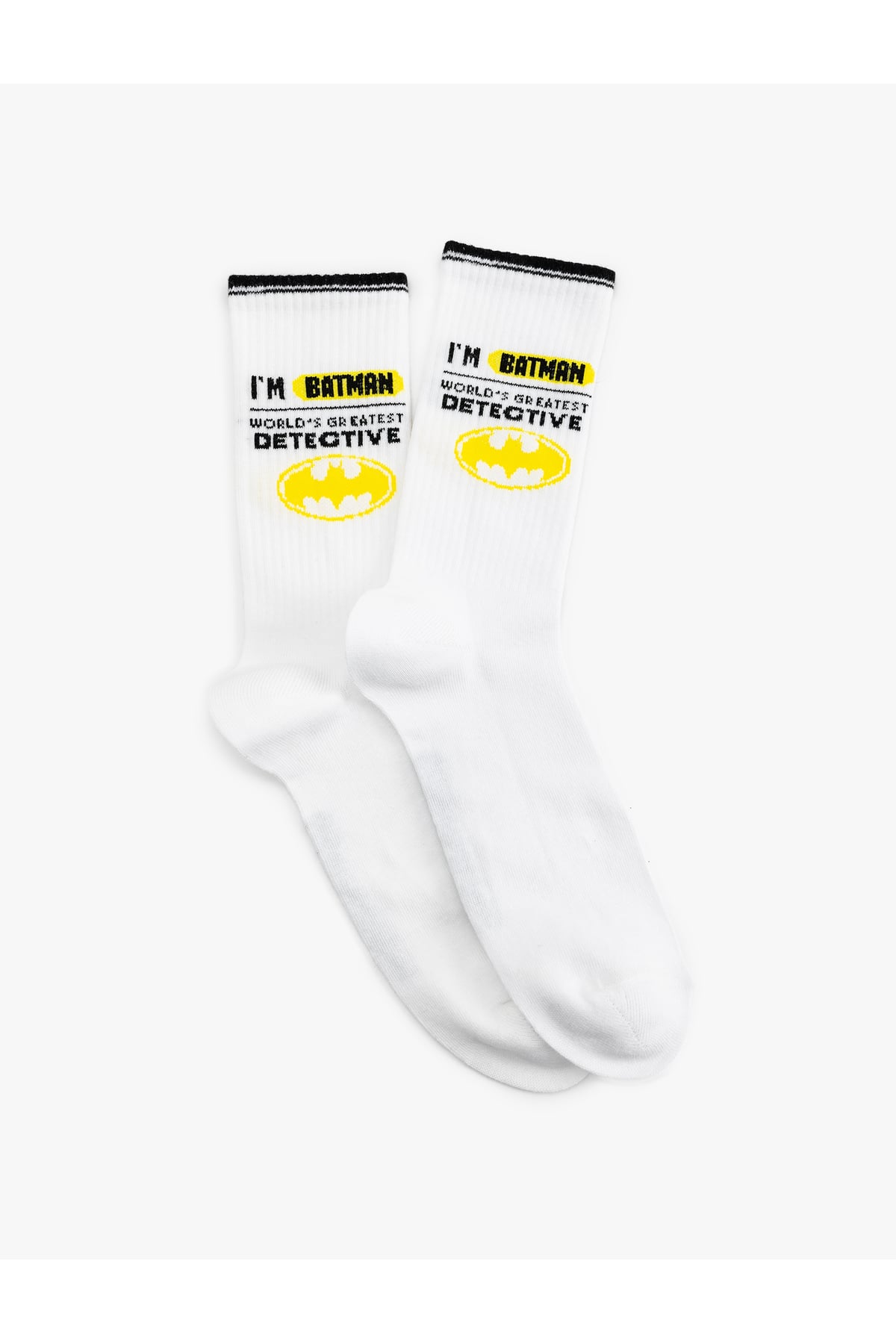 Pamuk Karışımlı Lisanslı Batman Çorap