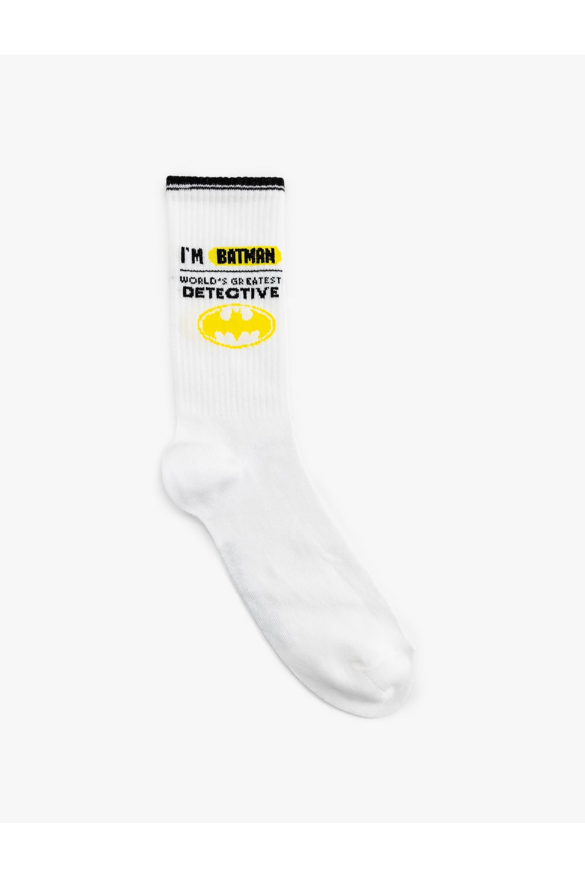 Pamuk Karışımlı Lisanslı Batman Çorap