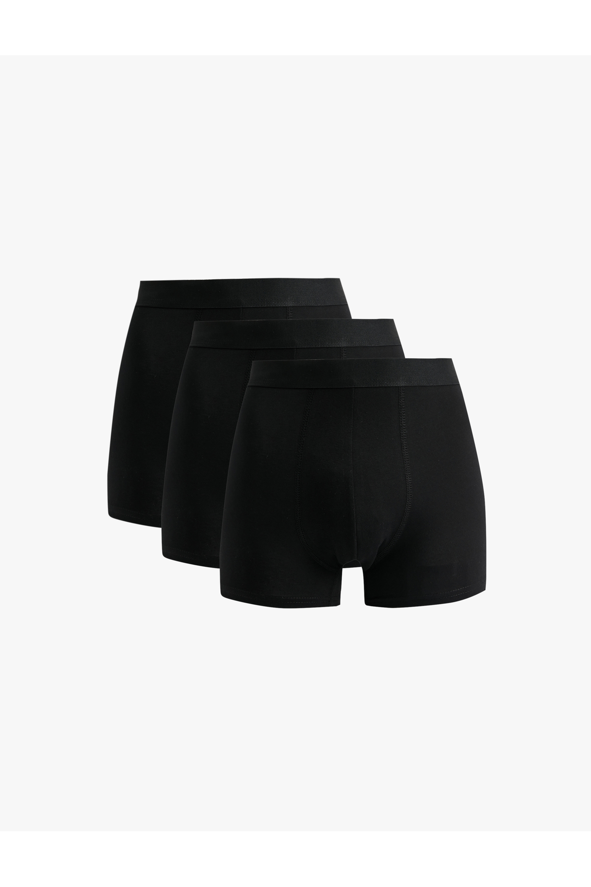 Pamuklu Basic 3'lü Boxer Seti