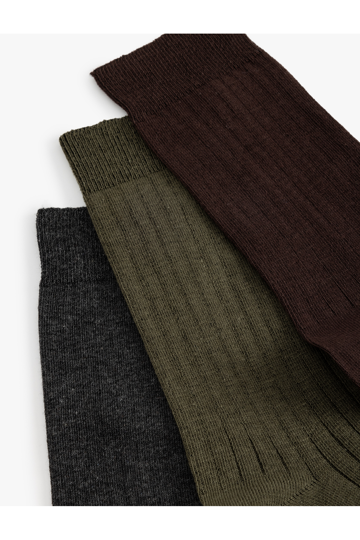 Pamuklu Basic 3'lü Soket Çorap Seti