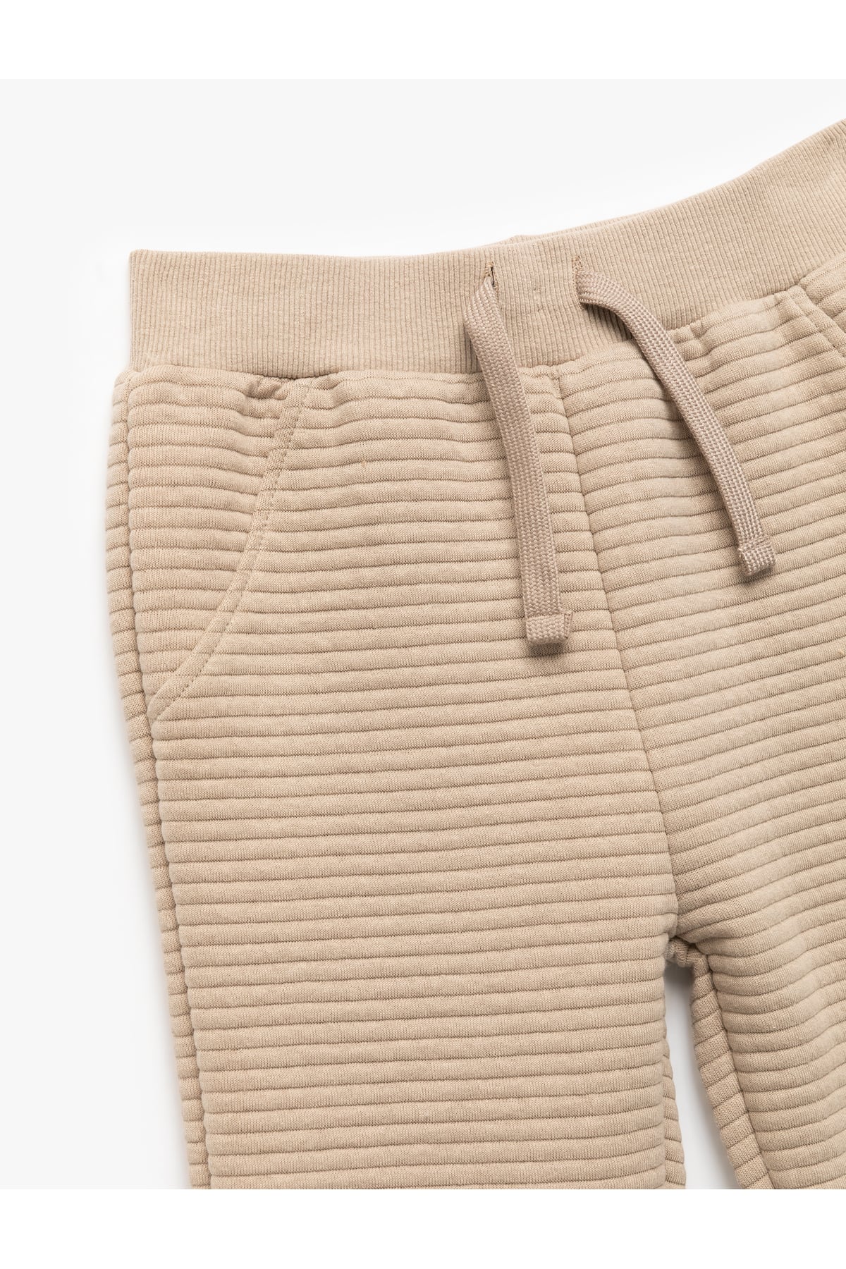 Pamuklu Beli Bağcıklı Basic Jogger Eşofman Altı