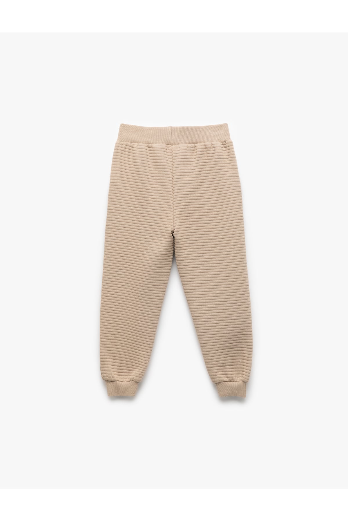 Pamuklu Beli Bağcıklı Basic Jogger Eşofman Altı