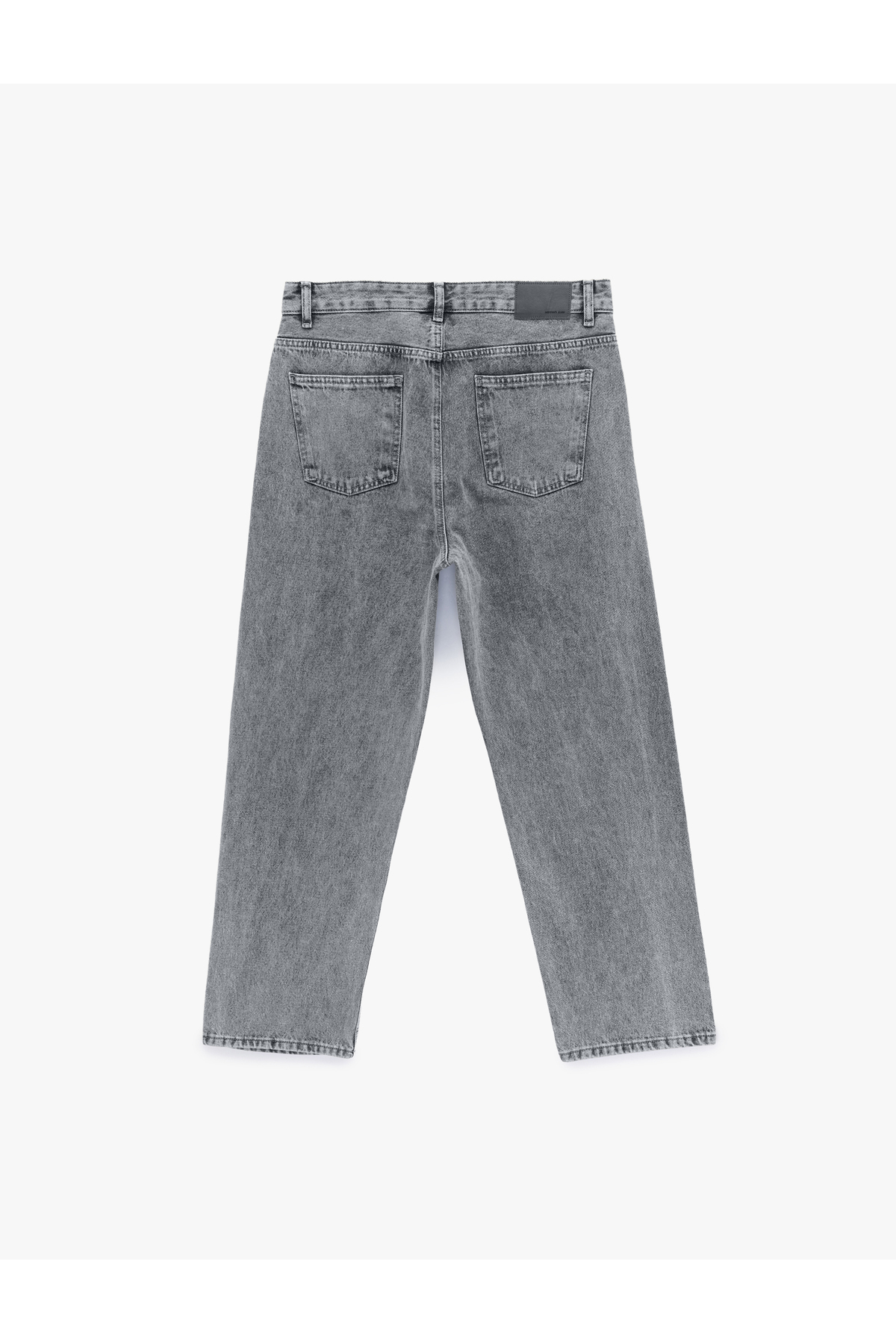 Pamuklu Bol Normal Bel Baggy Jean Pantolon
