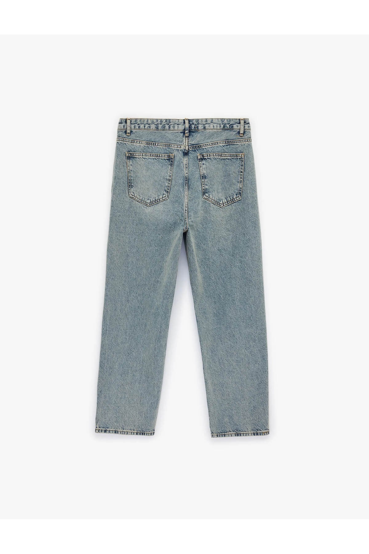 Pamuklu Bol Oversize Normal Paça Baggy Jean Pantolon
