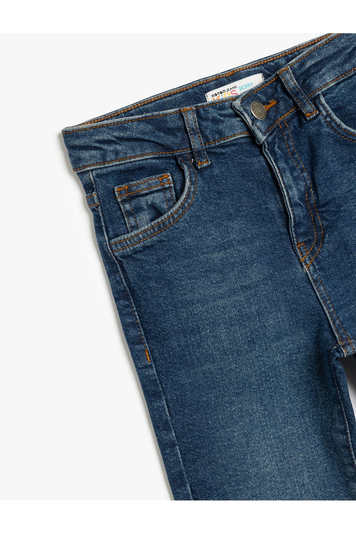 Pamuklu Cep Detaylı Denim Pantolon - Skinny Jean