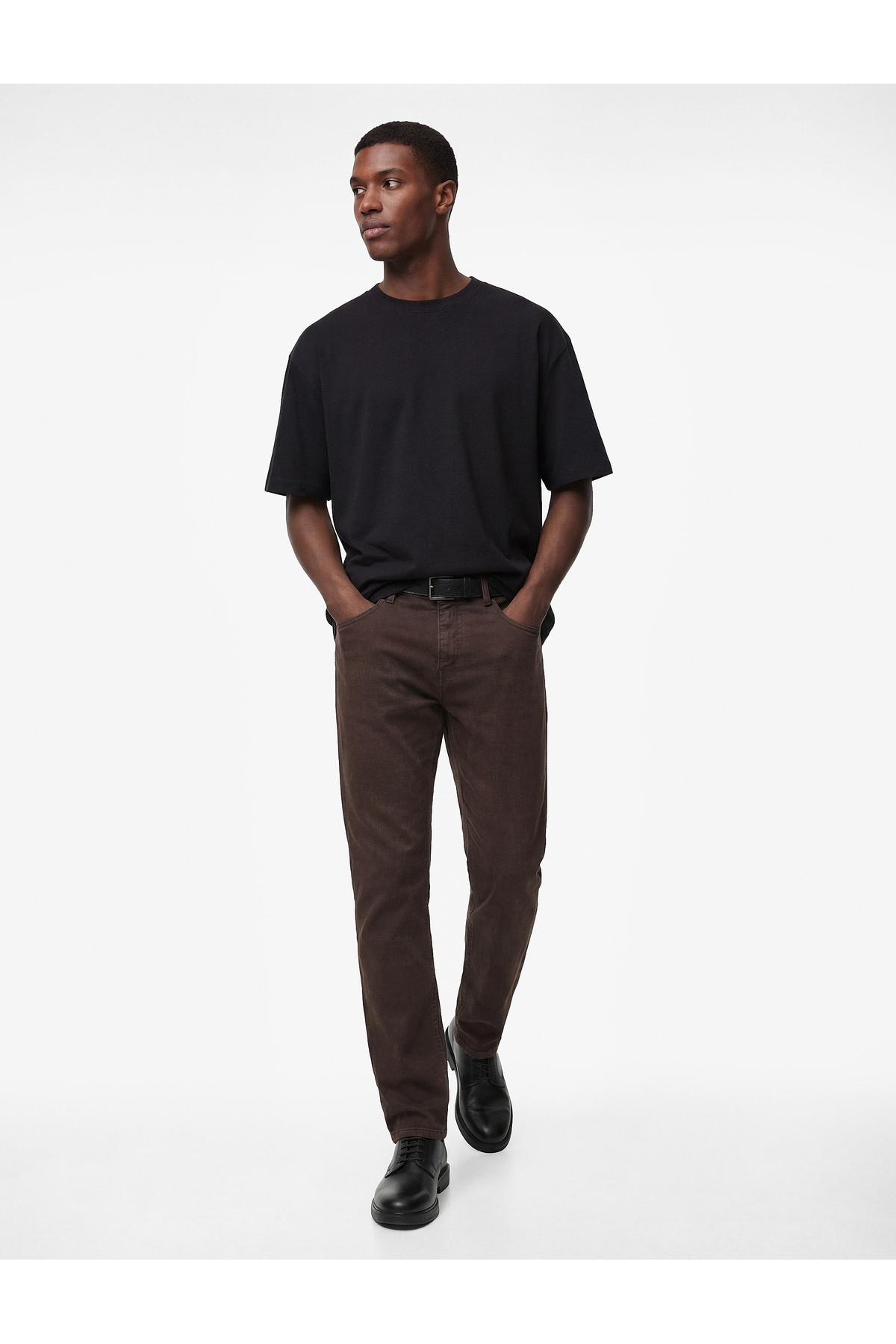 Pamuklu Cepli Düğmeli Regular Fit Pantolon