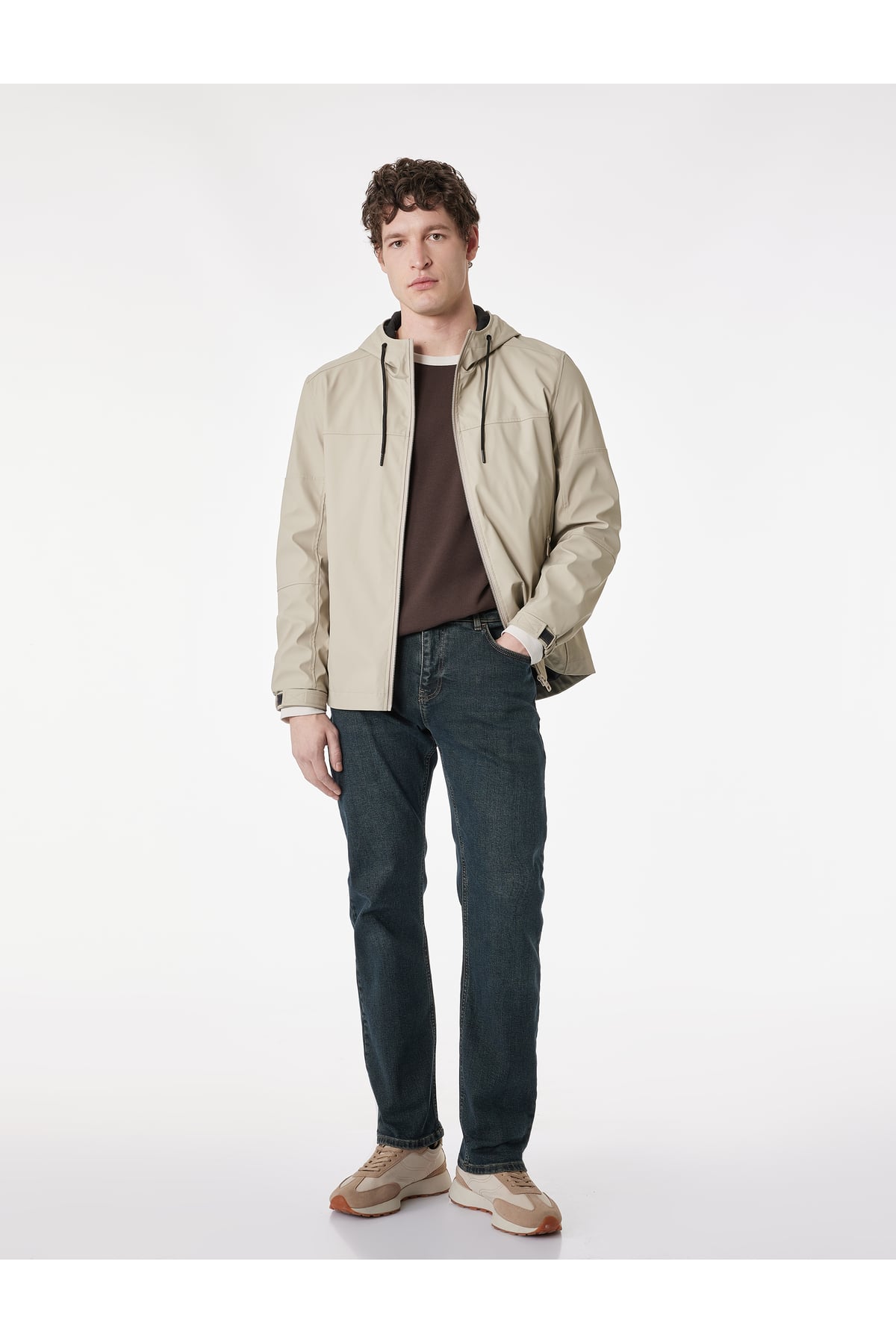 Pamuklu Düz Paça Normal Bel Straight Fit Jean Pantolon - Mark Jean