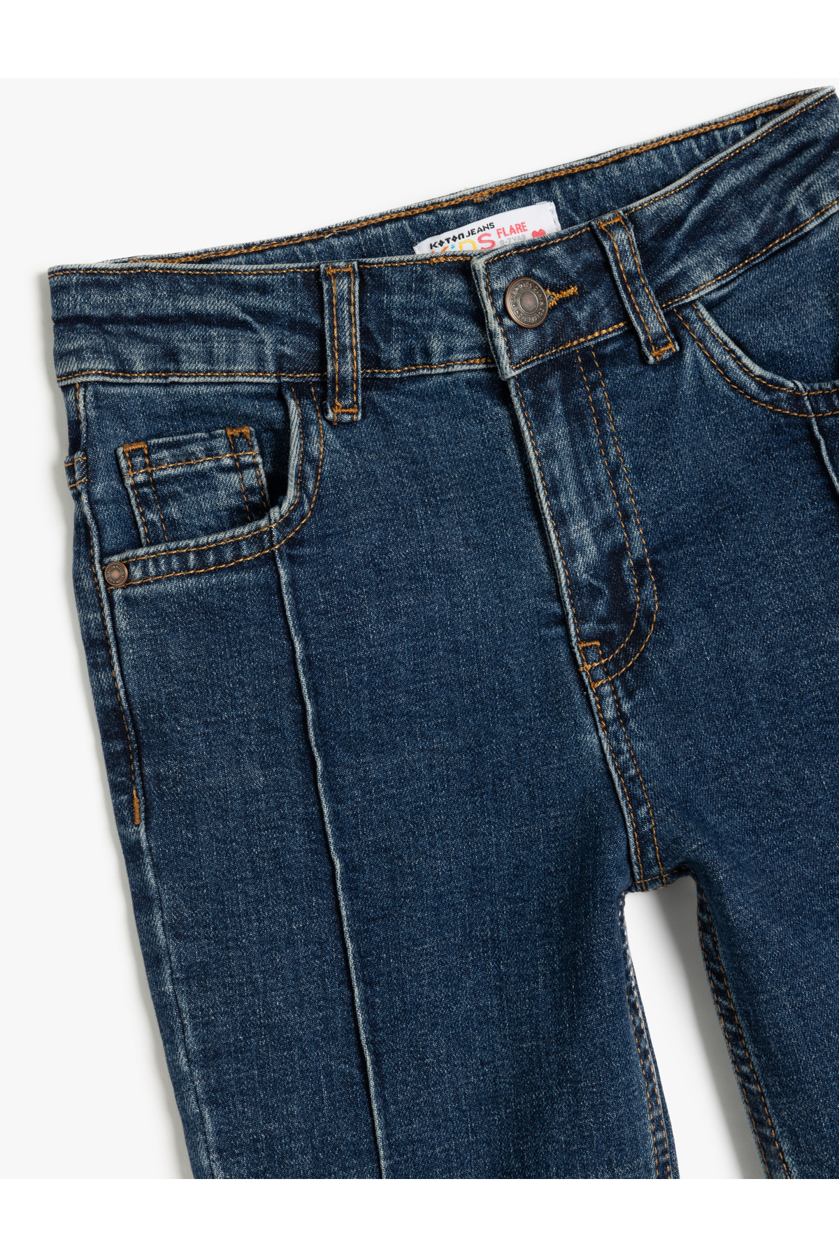 Pamuklu İspanyol Paça Kot Pantolon