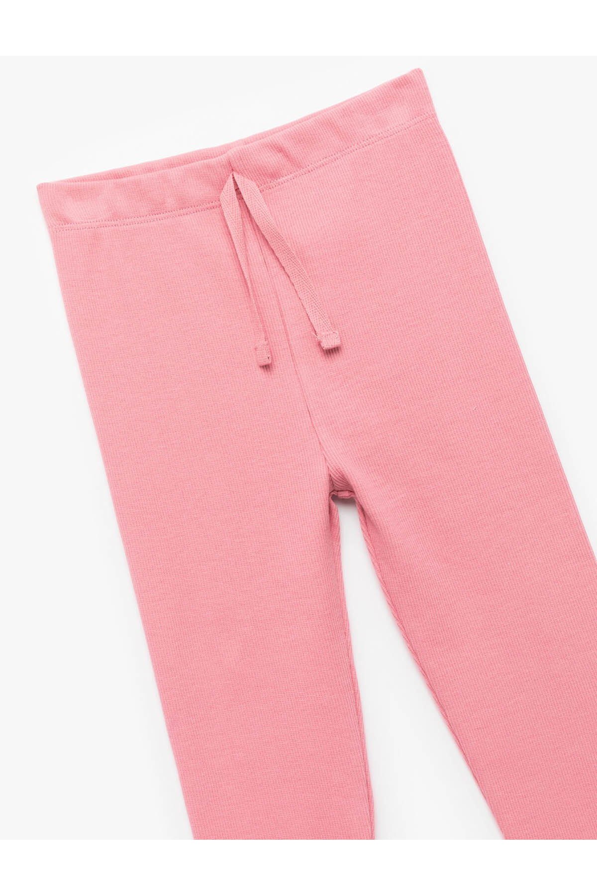 Pamuklu Kaşkorse Beli Lastikli Basic Uzun Tayt