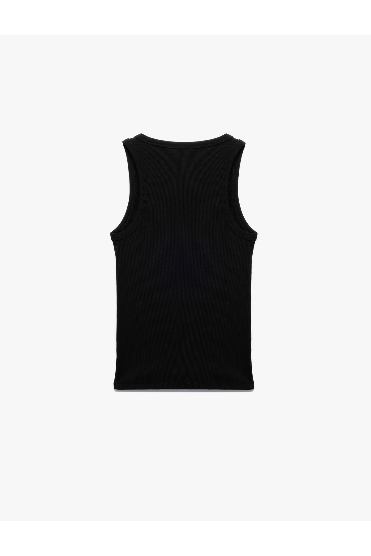 Pamuklu Kaşkorse Slim Fit U Yaka Boncuk İşlemeli Fitilli Atlet