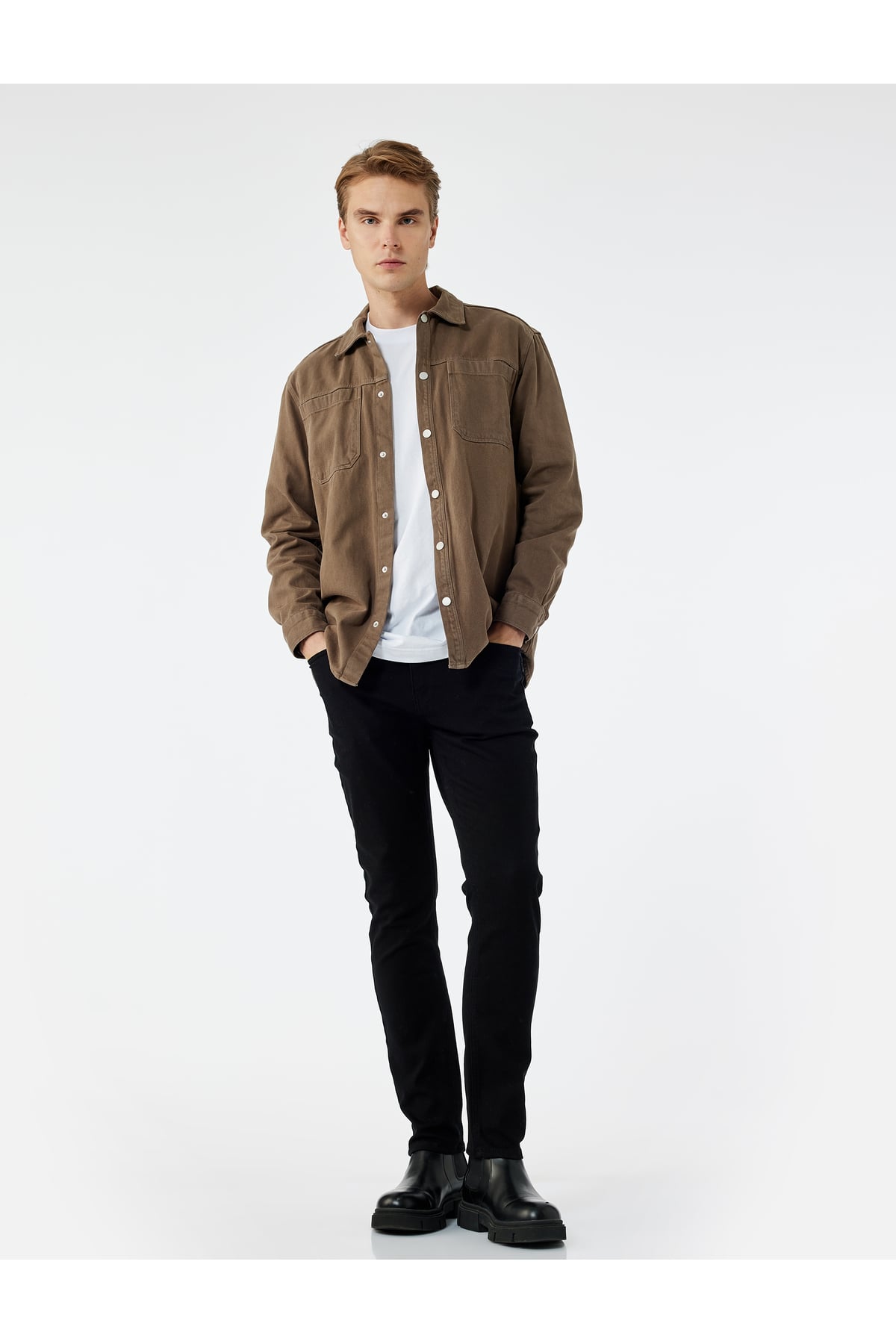 Pamuklu Normal Bel Slim Fit Jean Pantolon - Brad Jean
