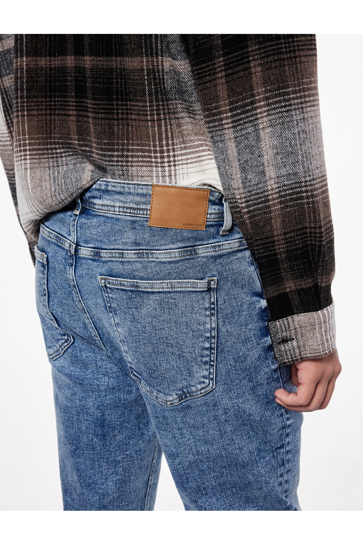 Pamuklu Normal Bel Slim Fit Jean Pantolon - Brad Jean