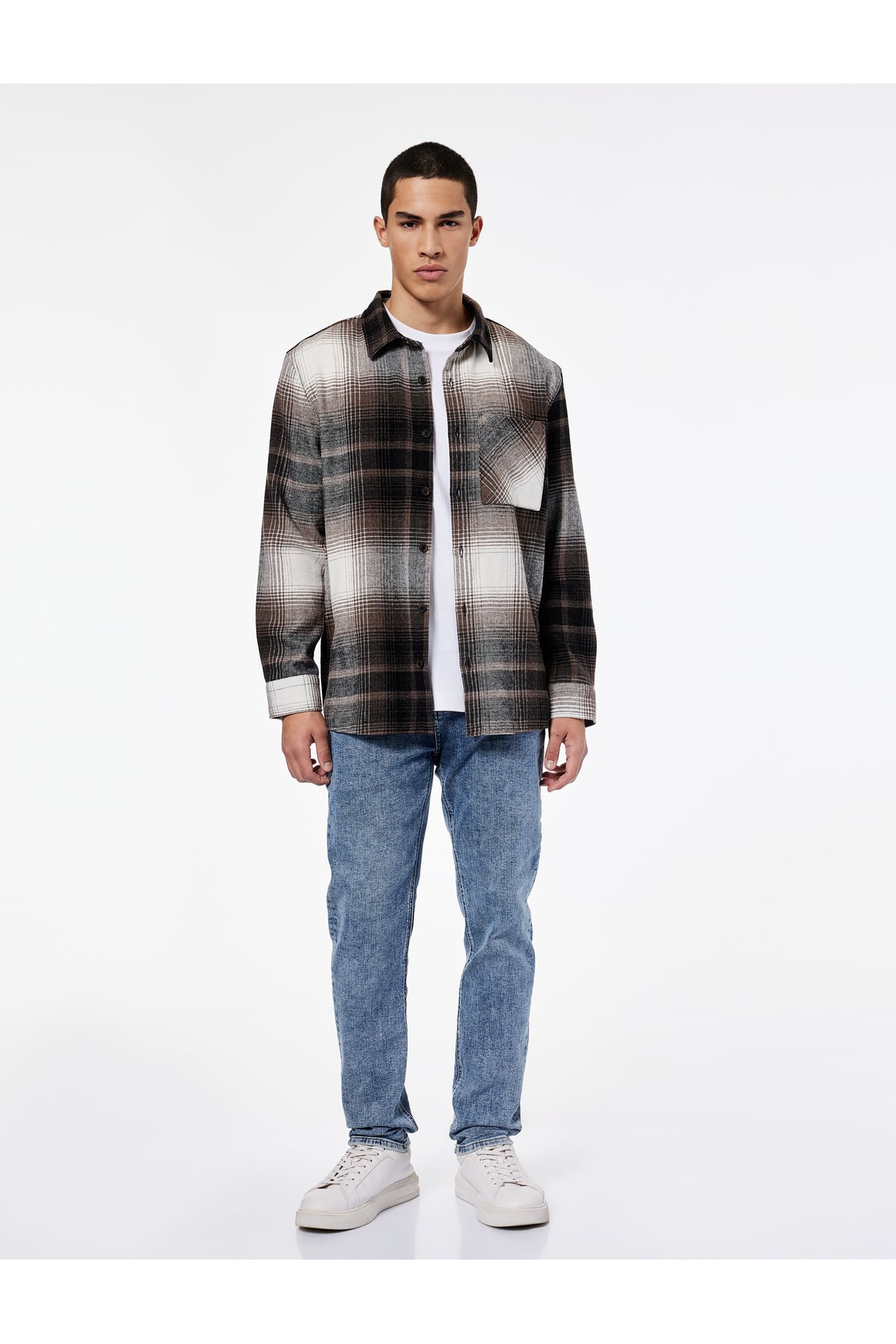 Pamuklu Normal Bel Slim Fit Jean Pantolon - Brad Jean