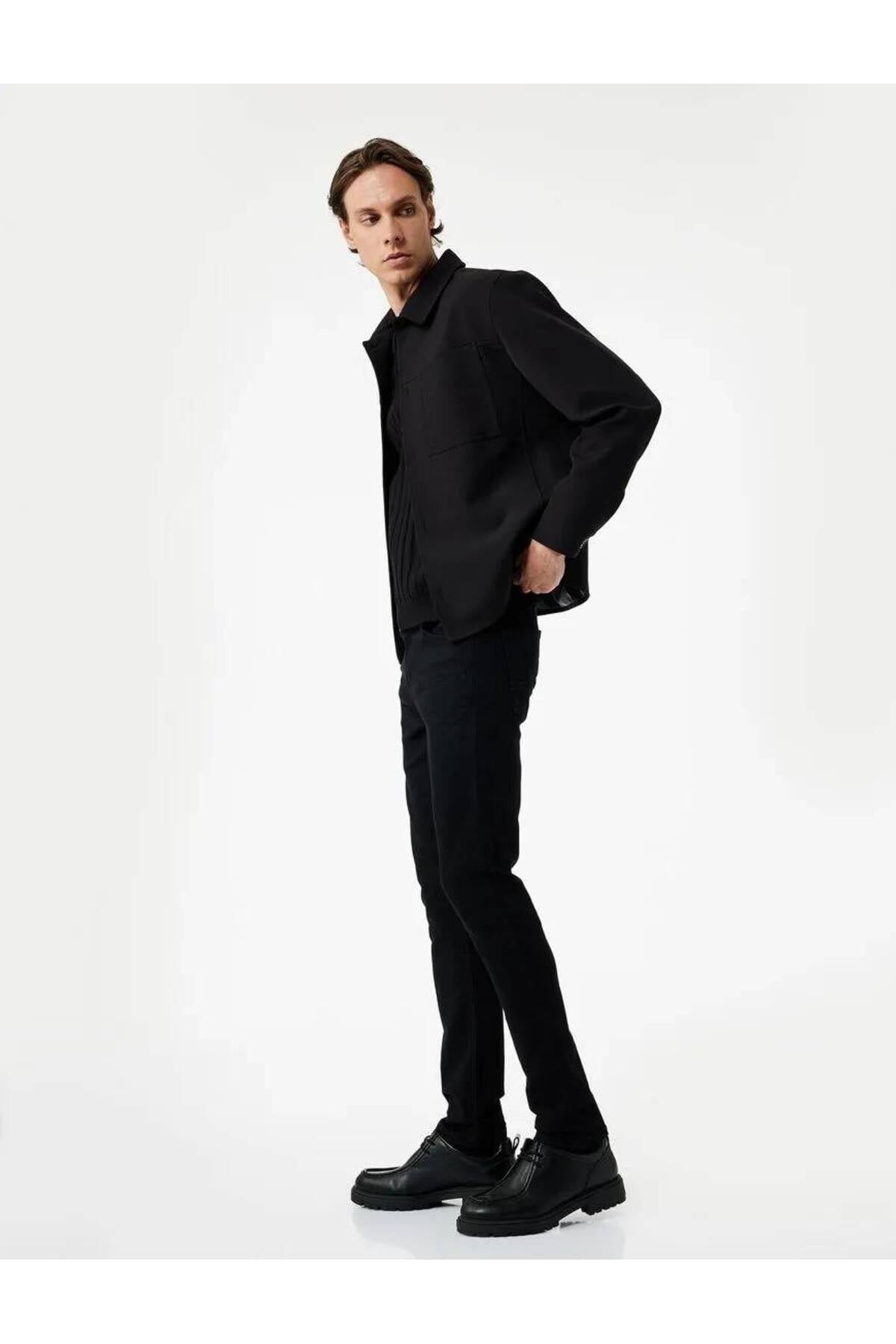 Pamuklu Normal Bel Slim Fit Jean Pantolon - Brad Jean