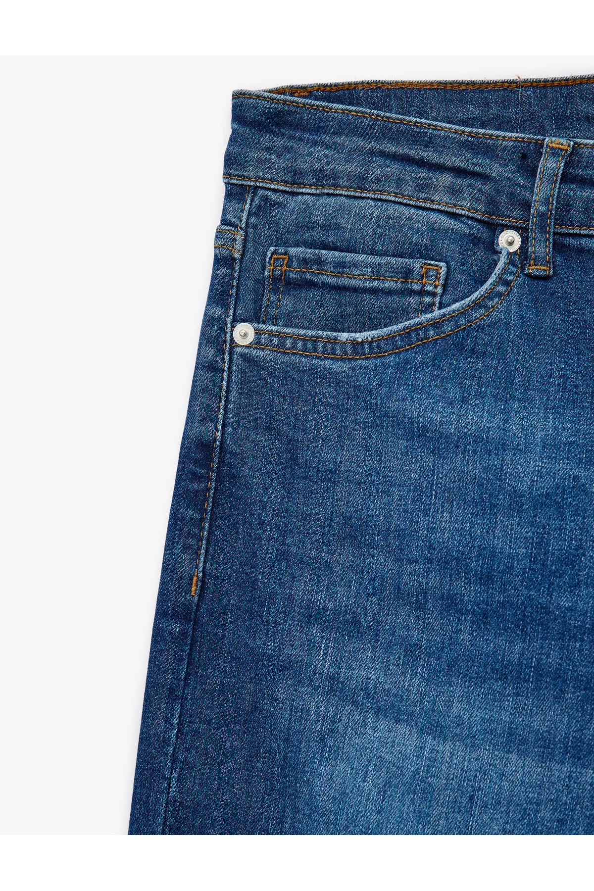 Pamuklu Normal Bel Slim Fit Jean Pantolon - Brad Jean