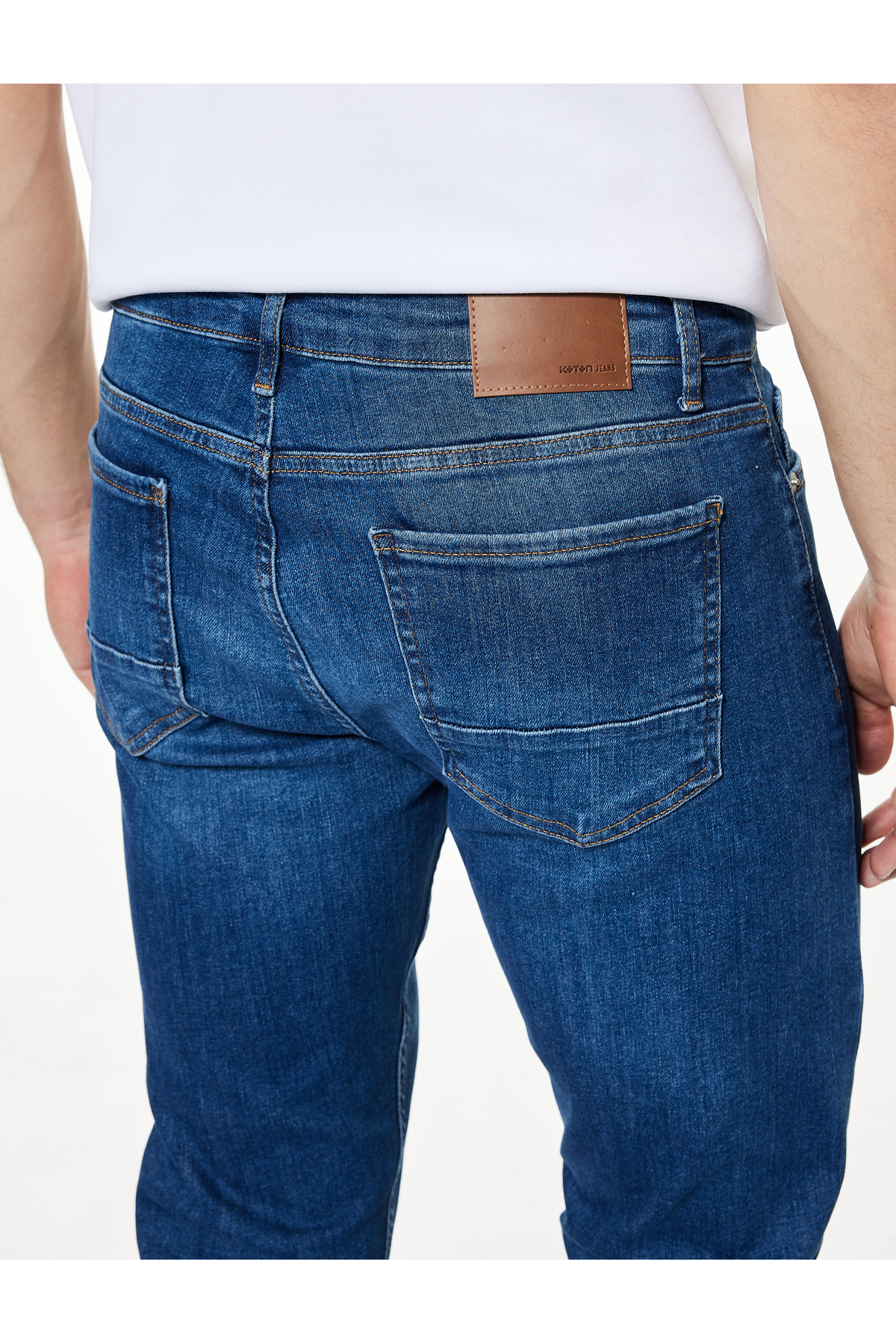 Pamuklu Normal Bel Slim Fit Jean Pantolon - Brad Jean