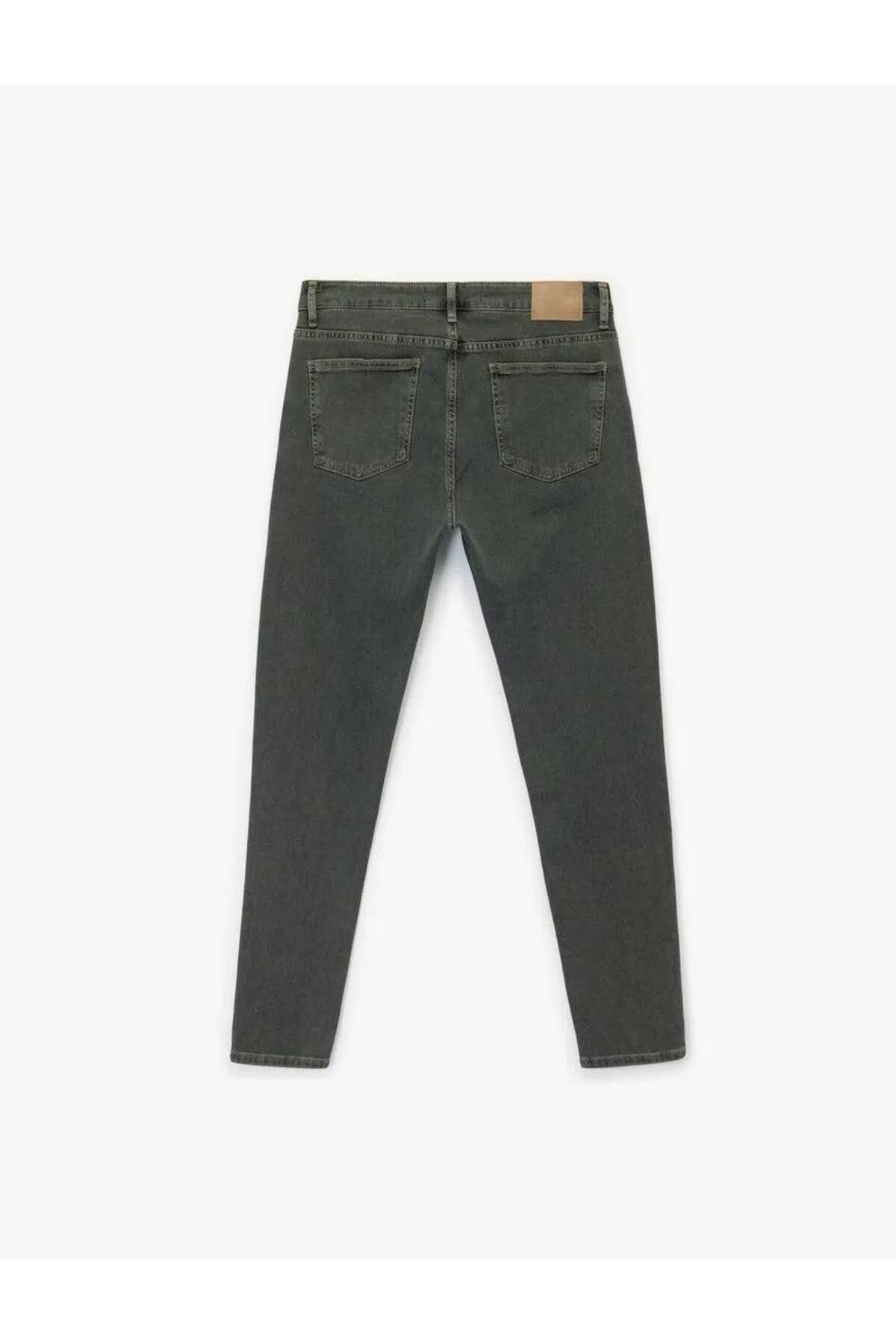 Pamuklu Normal Bel Slim Fit Jean Pantolon - Brad Jean