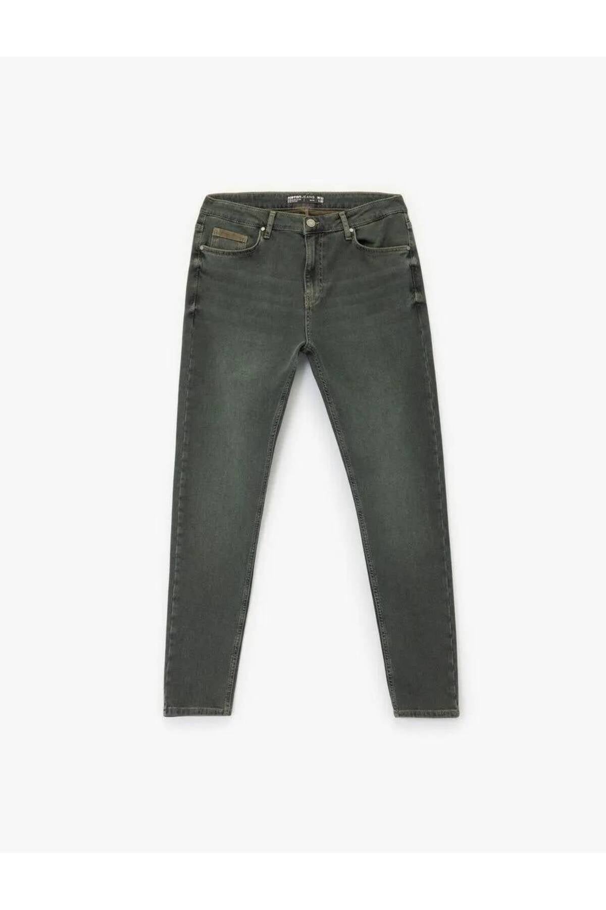 Pamuklu Normal Bel Slim Fit Jean Pantolon - Brad Jean