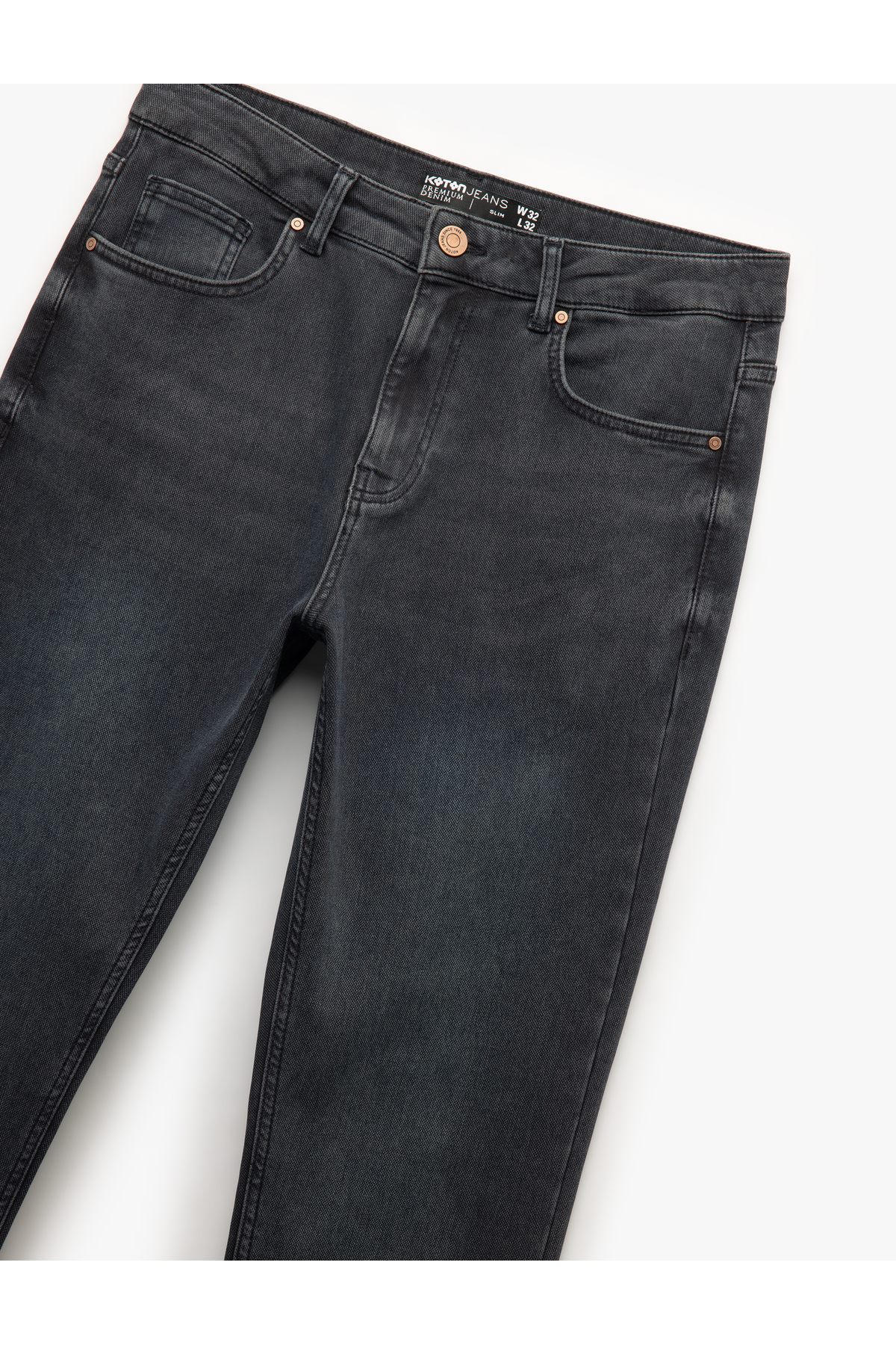 Pamuklu Normal Bel Slim Fit Jean Pantolon - Brad Jean