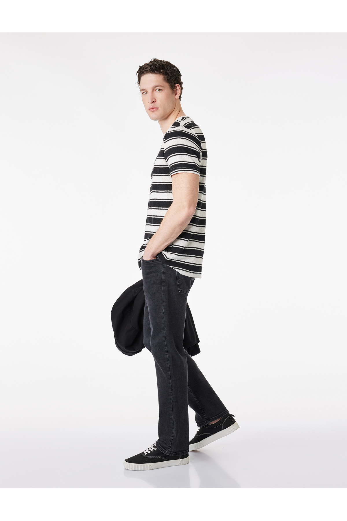 Pamuklu Normal Bel Straight Fit Jean Pantolon - Mark Jean