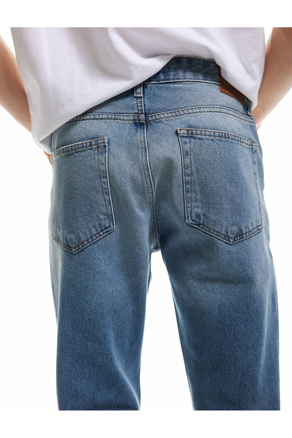Pamuklu Normal Bel Straight Fit Jean Pantolon - Mark Jean