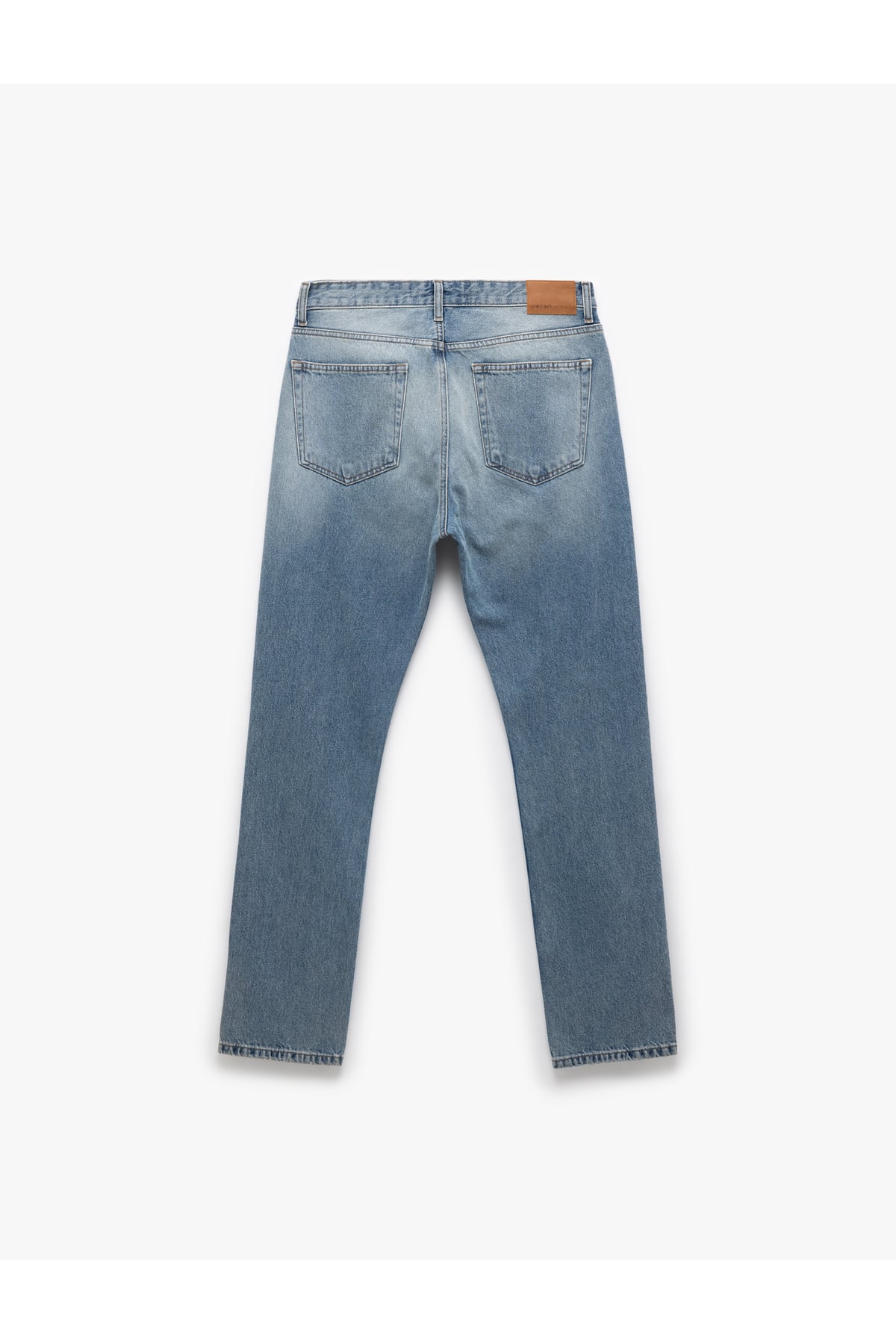 Pamuklu Normal Bel Straight Fit Jean Pantolon - Mark Jean