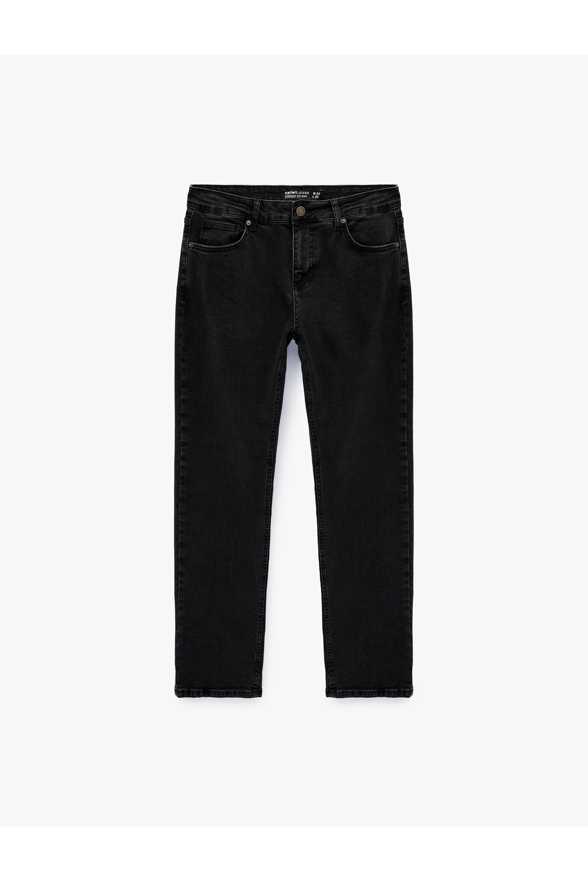 Pamuklu Normal Bel Straight Fit Jean Pantolon - Mark Jean