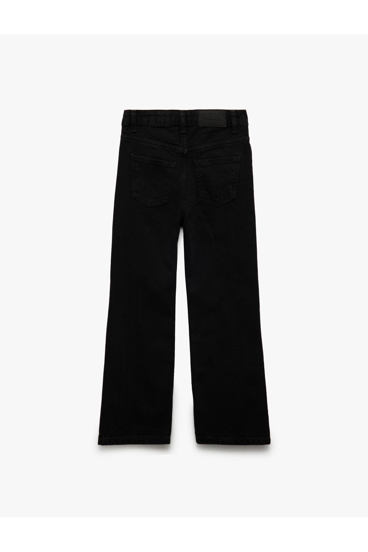 Pamuklu Zımba Detaylı Denim Pantolon