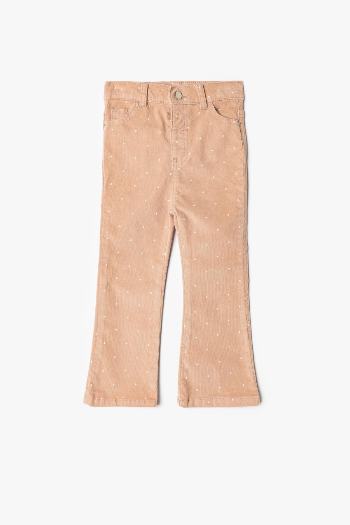 Pembe Desenli Kız Bebek Jeans 5WMG40006AW