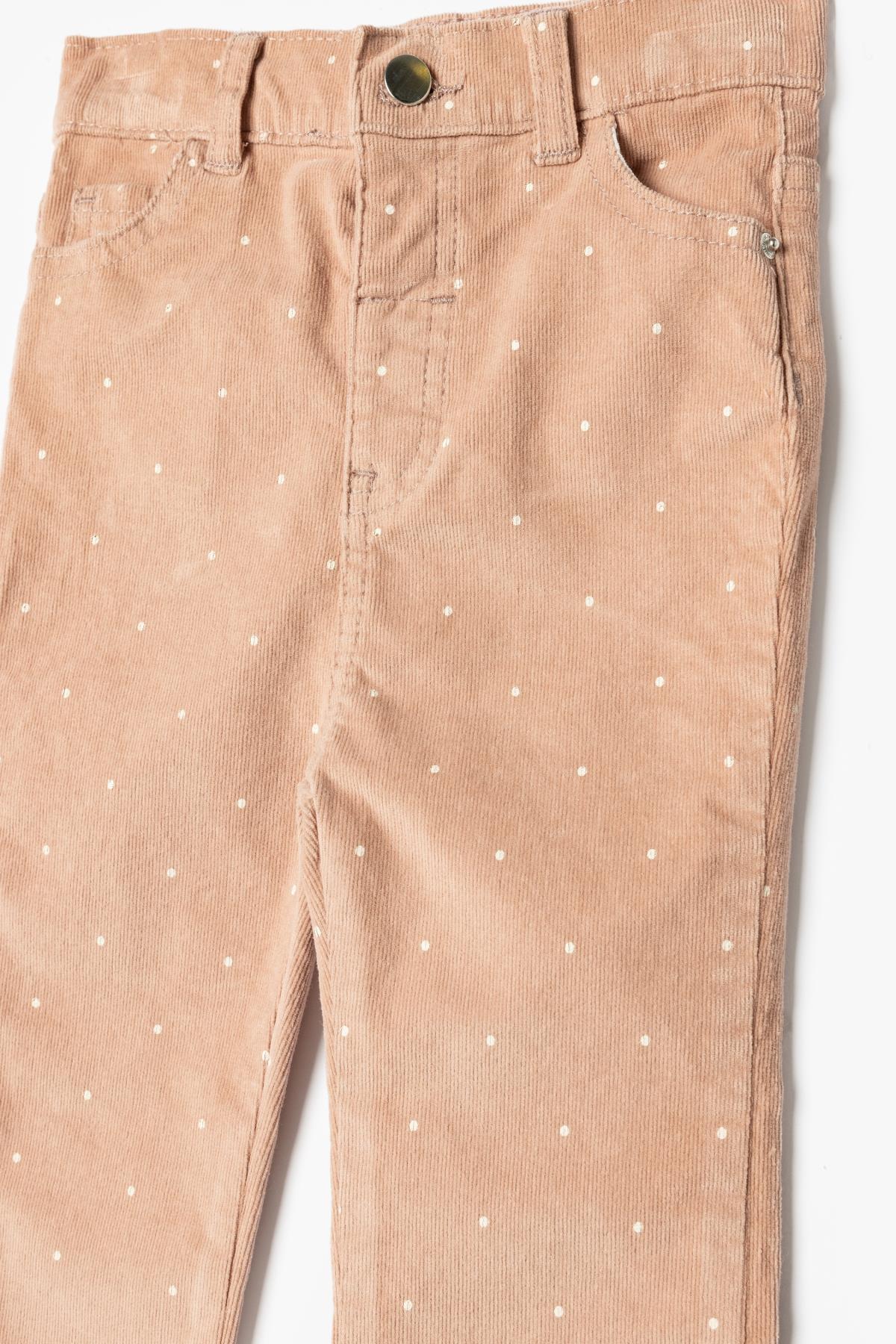 Pembe Desenli Kız Bebek Jeans 5WMG40006AW