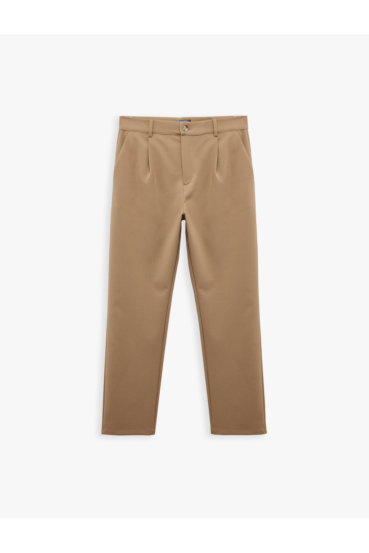 Pileli Oversize Cep Detaylı Kumaş Pantolon