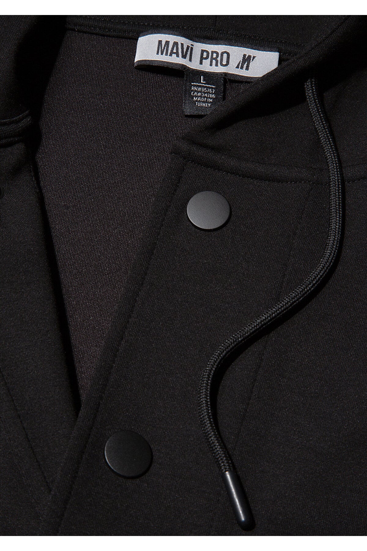 Pro Kapüşonlu Siyah Sweatshirt 0S10291-71379