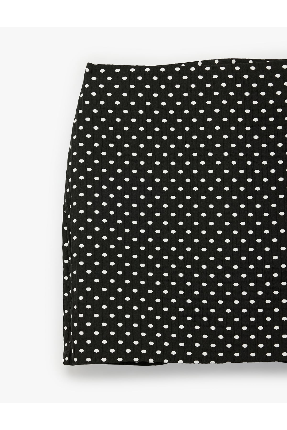 Puantiyeli Mini A Kesim Etek