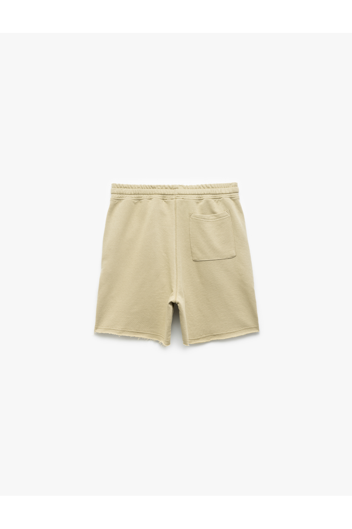 Regular Fit Cepli Mini Beli Bağcıklı Şort