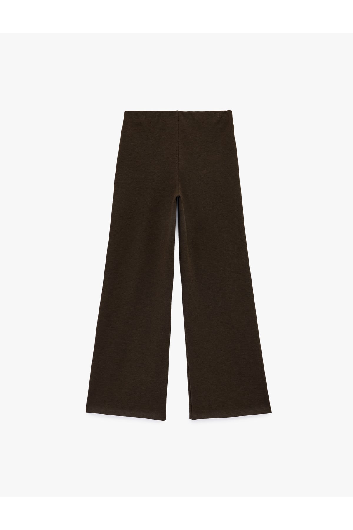 Regular Fit Düz Geniş Paça Pantolon