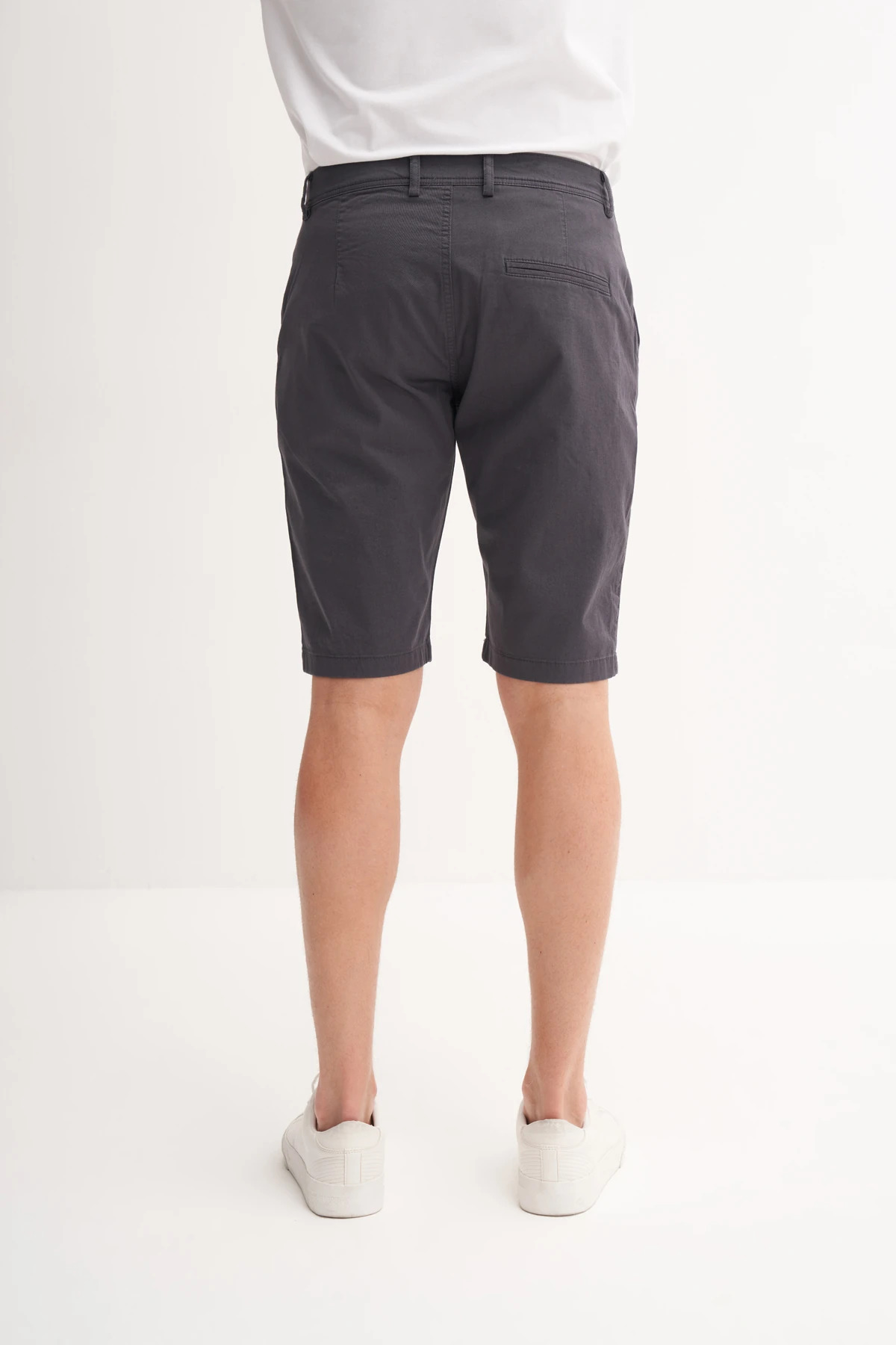 Regular Fit Gabardin Bermuda Şort 6001