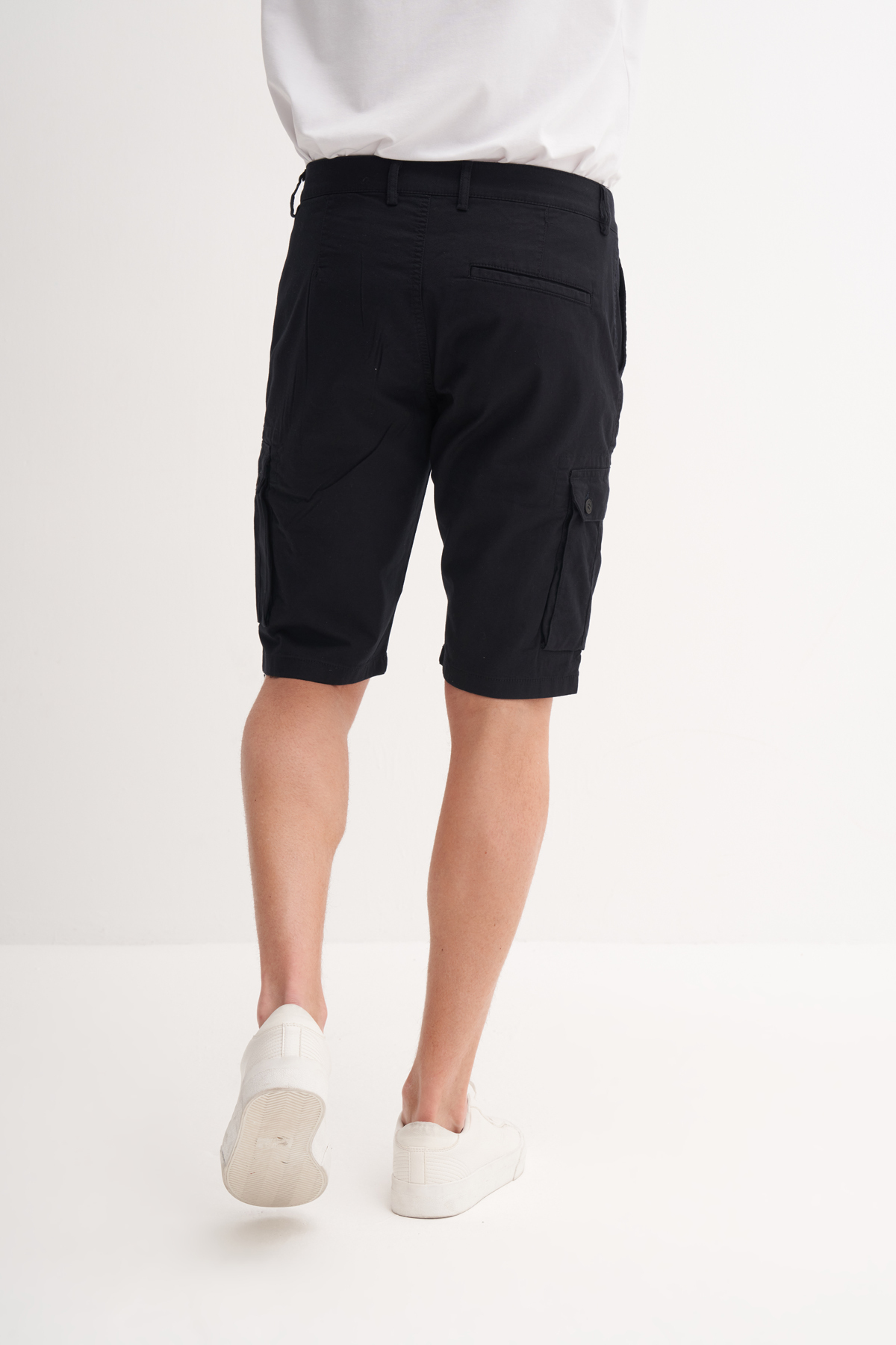 Regular Fit Kargo Bermuda Şort