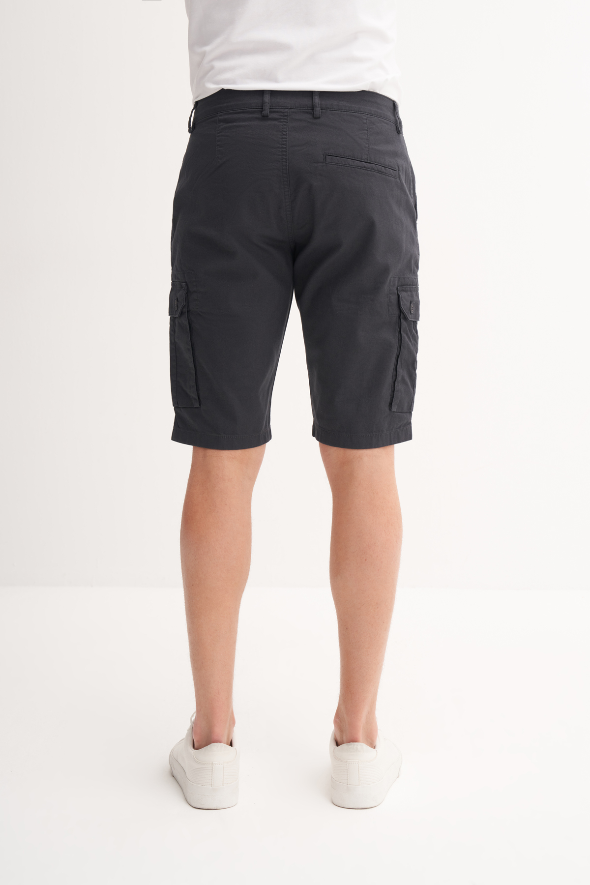 Regular Fit Kargo Bermuda Şort