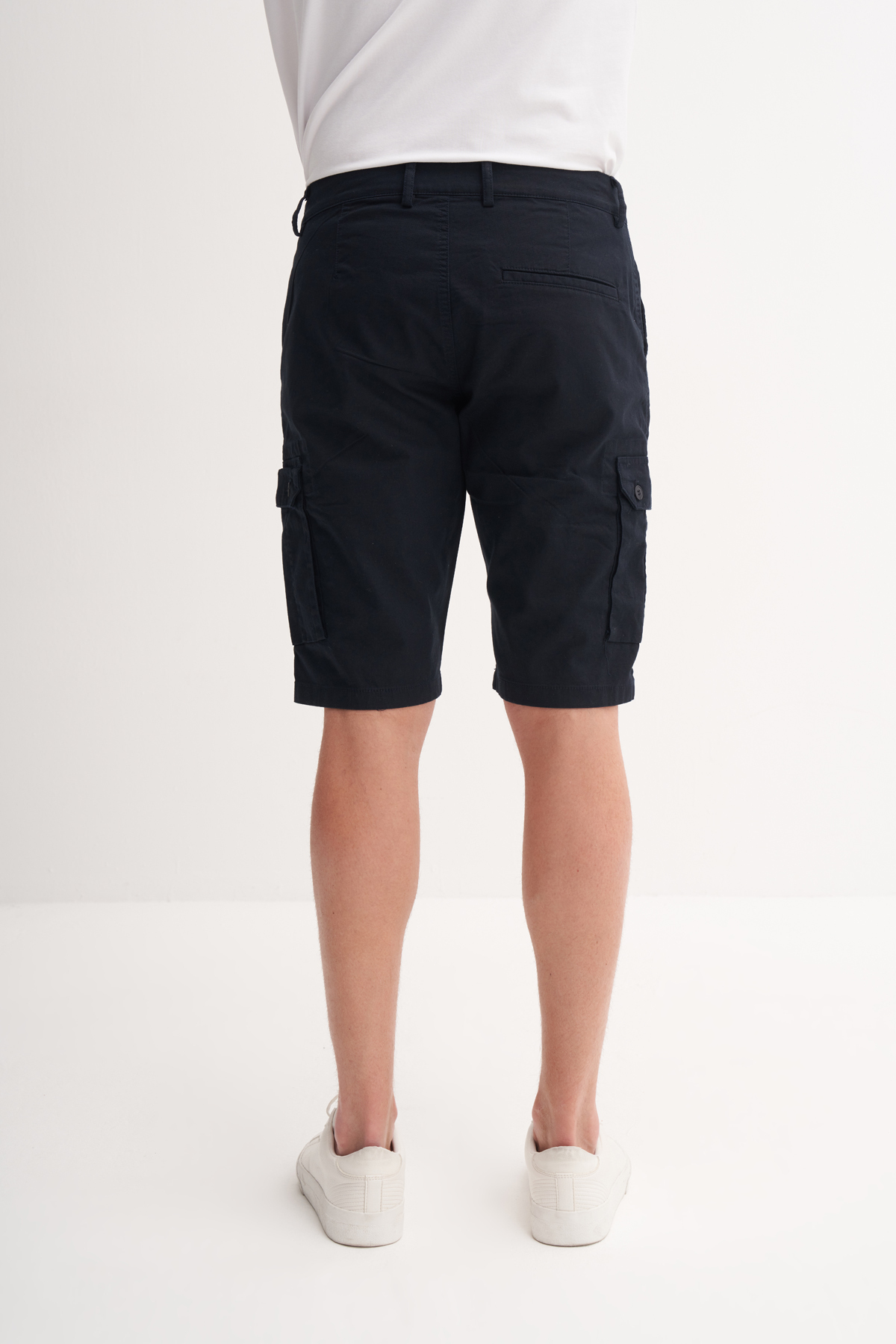 Regular Fit Kargo Bermuda Şort