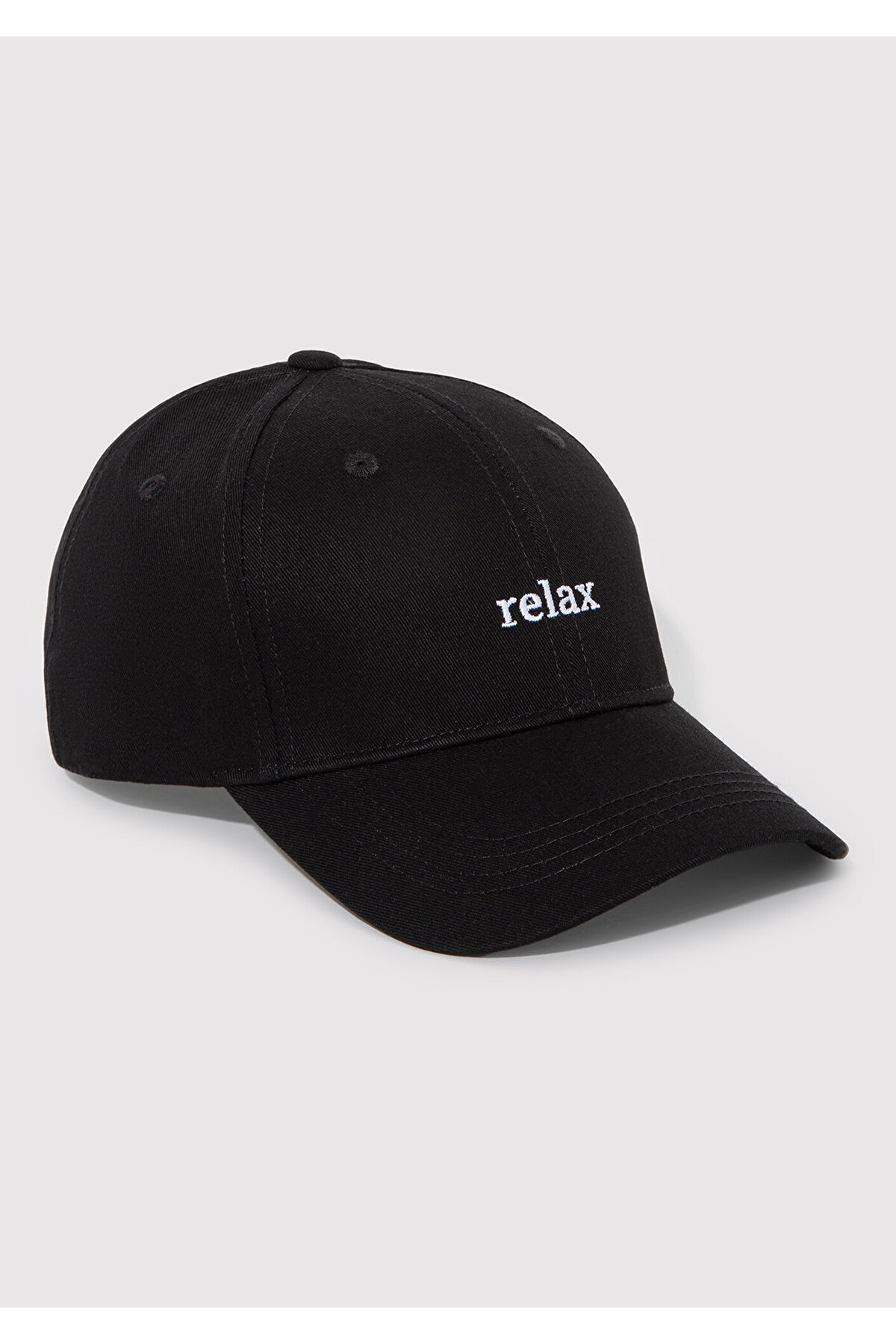 Relax İşlemeli Siyah Şapka 0911806-900