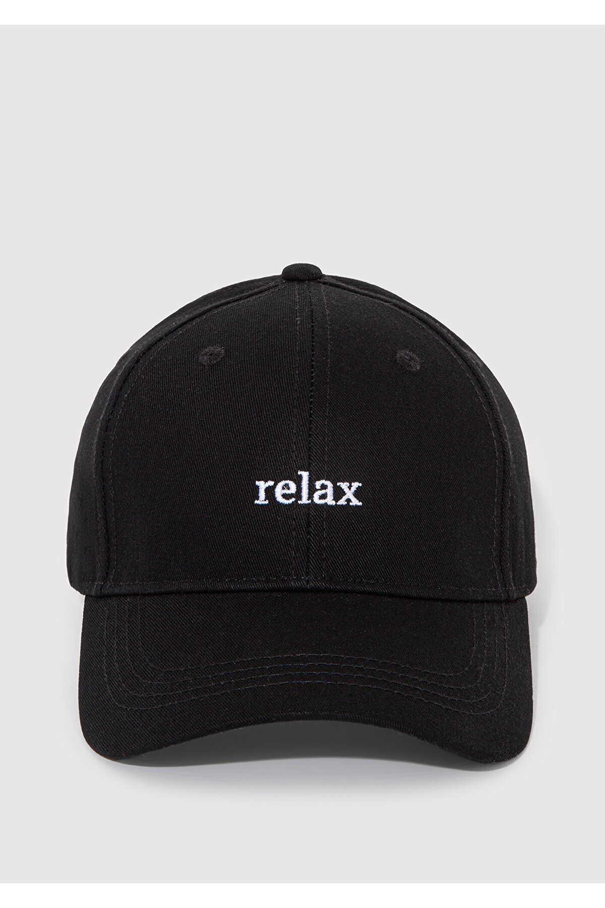Relax İşlemeli Siyah Şapka 0911806-900