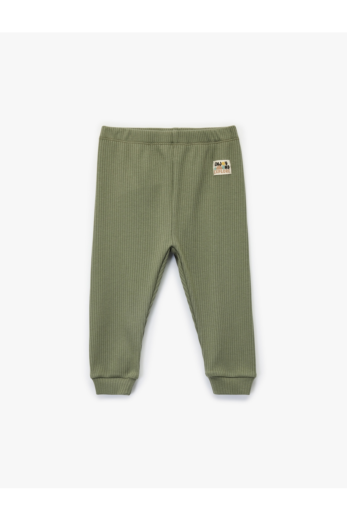 Ribanalı Beli Lastikli Basic Jogger Eşofman Altı